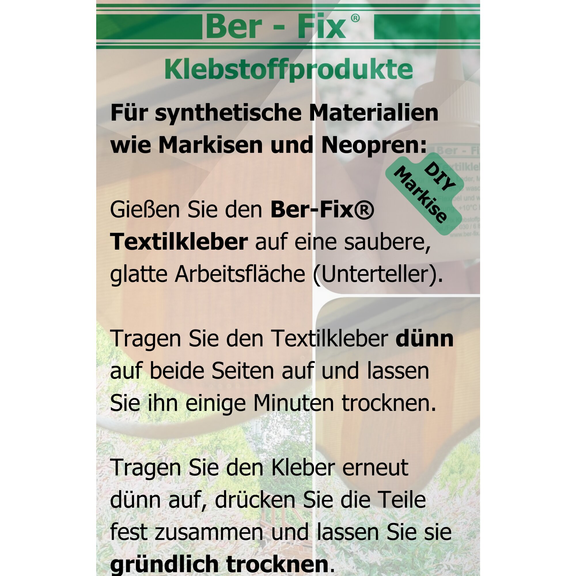 Ber-Fix® Textilkleber