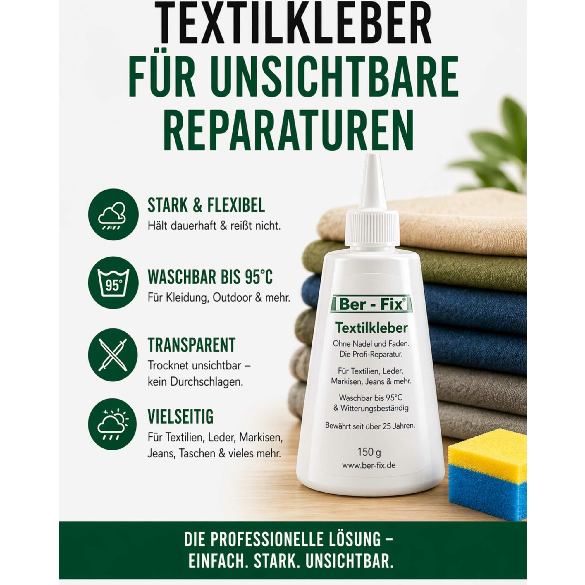 Ber-Fix® Textilkleber 150g