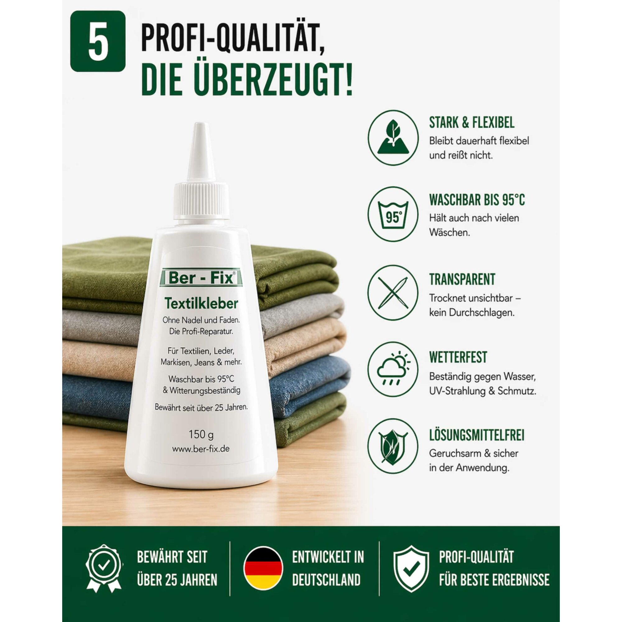 Ber-Fix® Textilkleber 150g