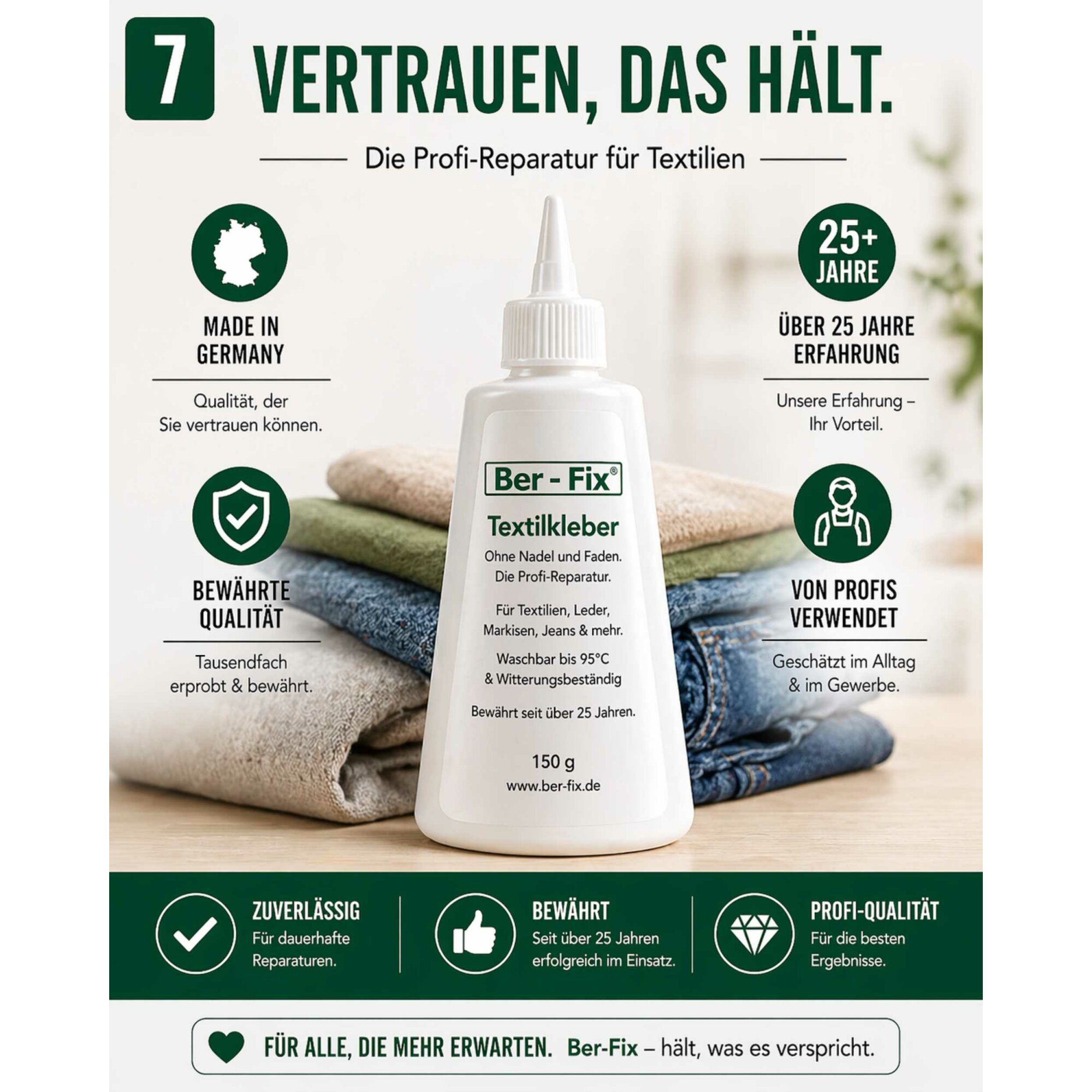 Ber-Fix® Textilkleber 150g