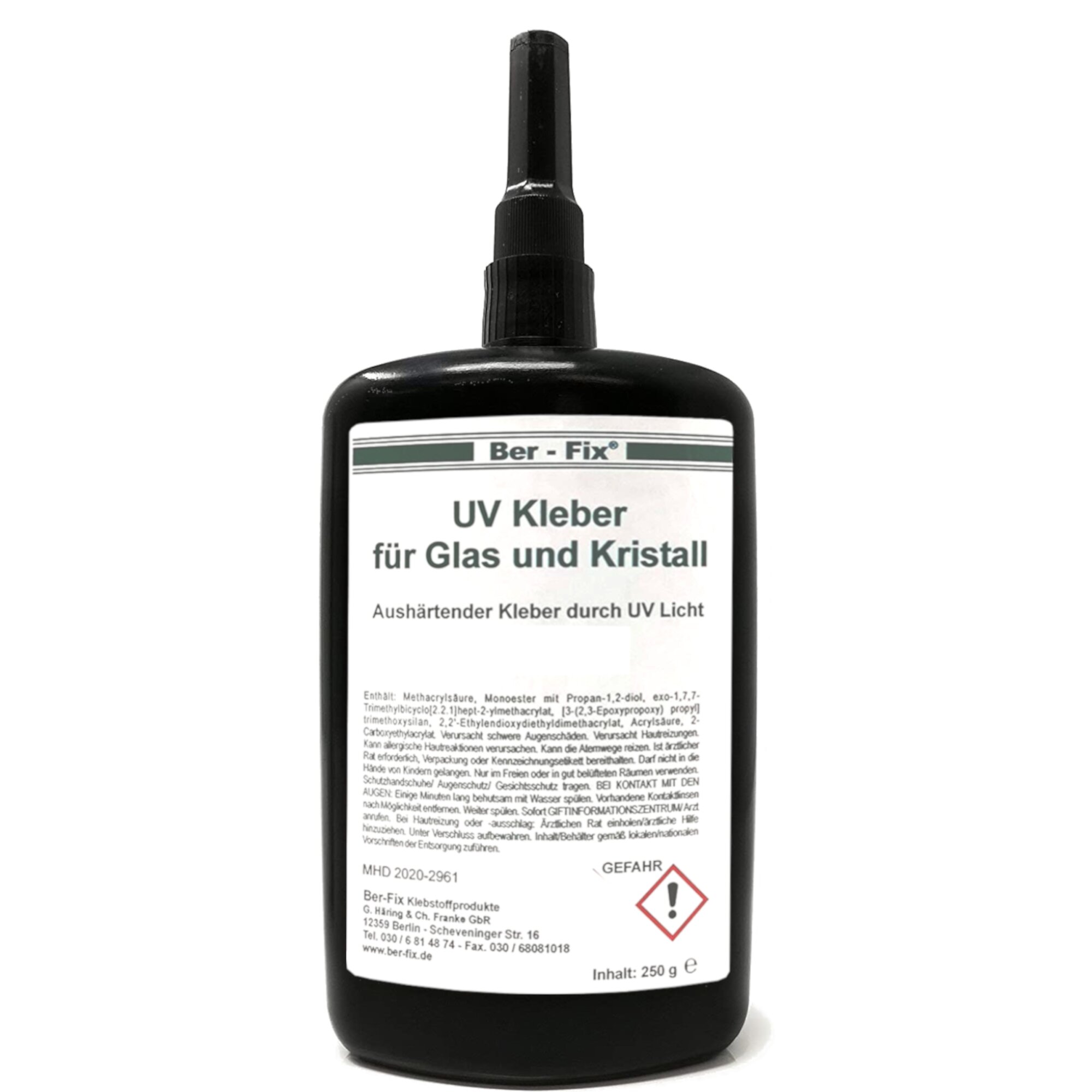 Ber-Fix® UV Kleber 250g (mittelviskos)