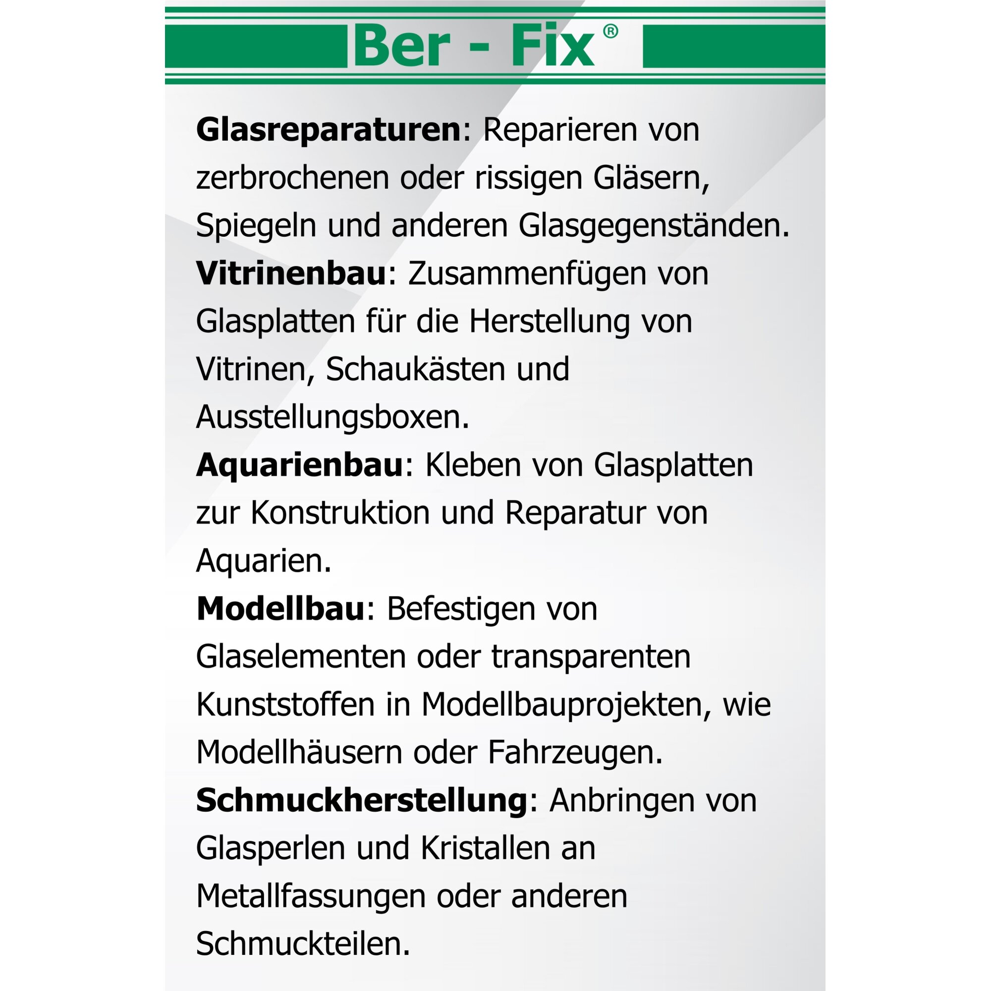 Ber-Fix® UV-Kleber (Gel) 3g