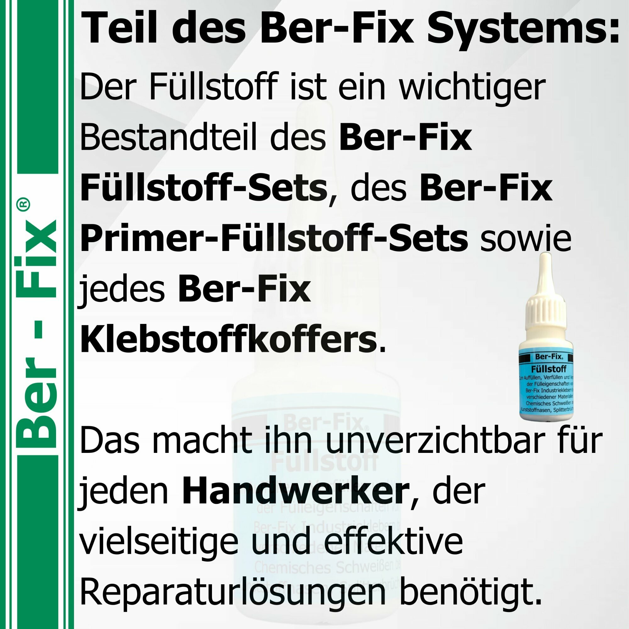 Ber-Fix® Füllstoff Weiß 30 g – für CA-Kleber bis 100 mPa·s