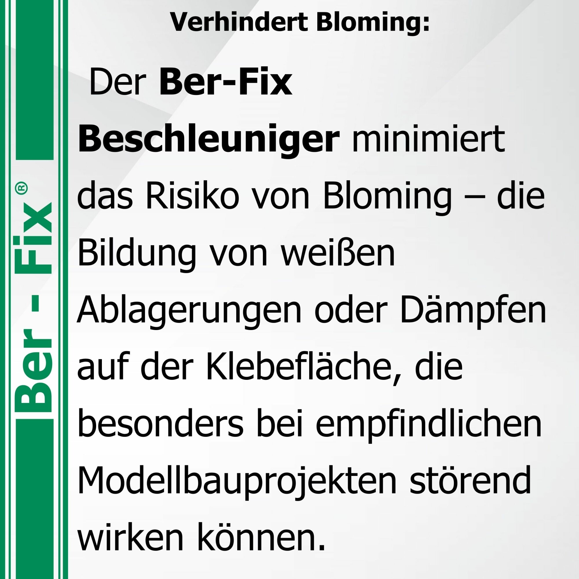 Ber-Fix® Beschleuniger