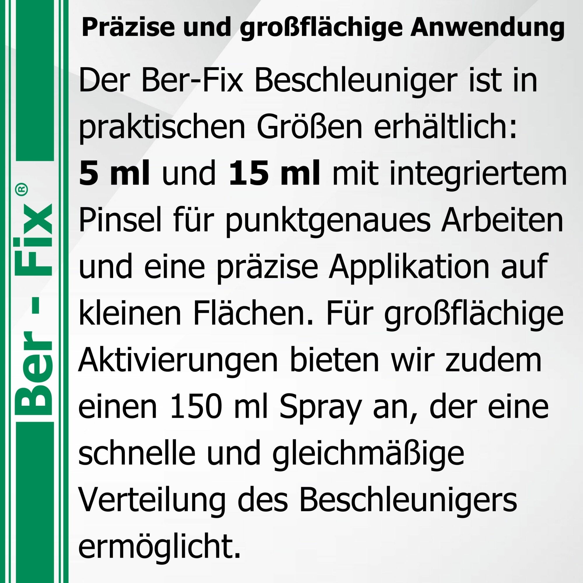 Ber-Fix® Beschleuniger