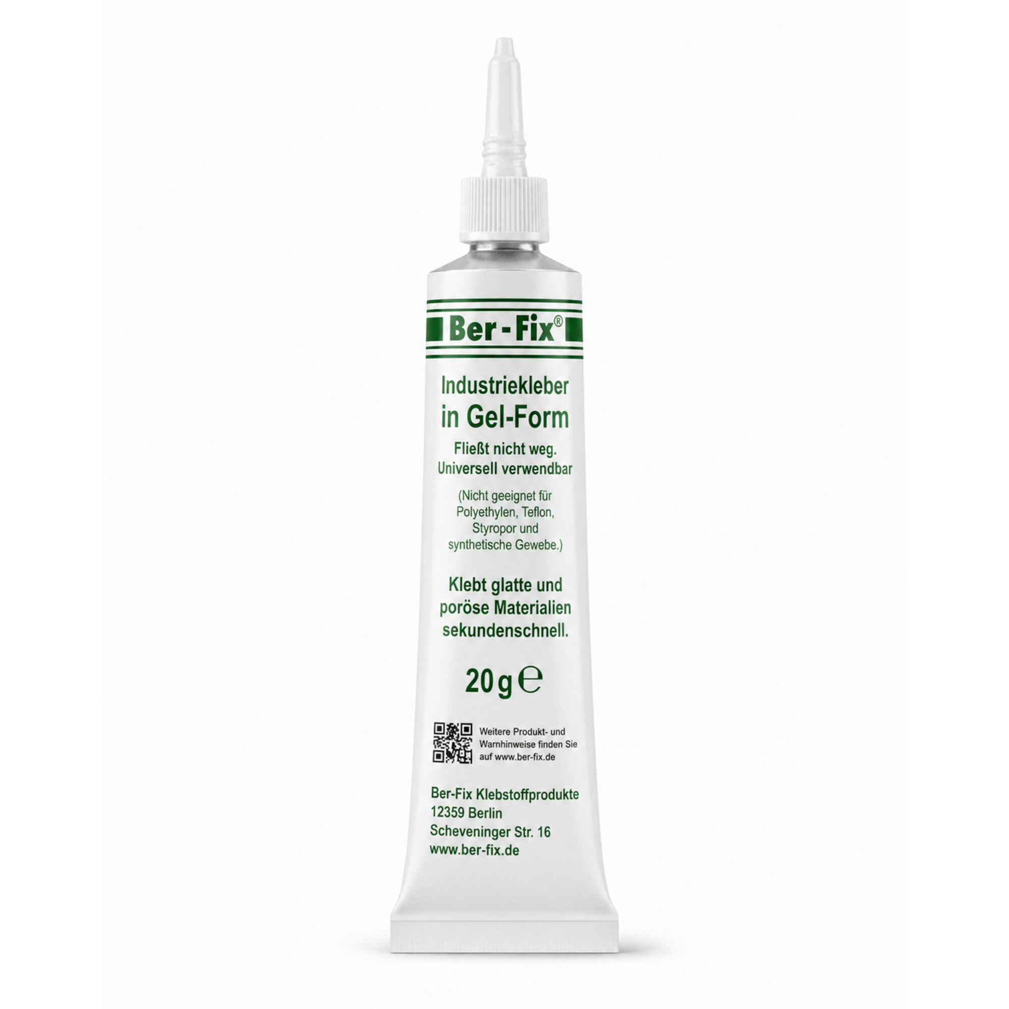 Ber-Fix® Industriekleber Gel 20 g – Varianten...