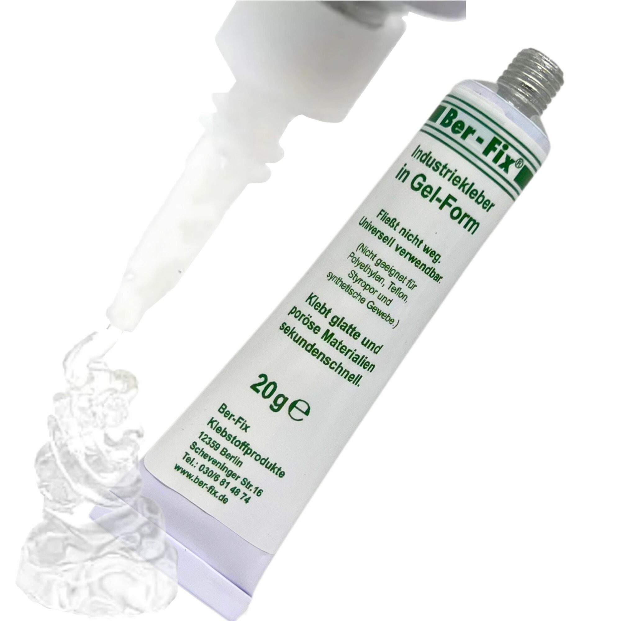 Ber-Fix® Industriekleber Gel 20g