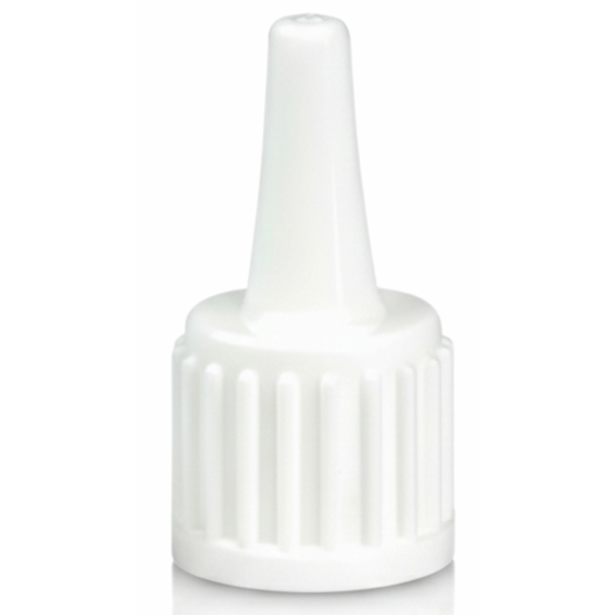 Schraubverschluß weiss passend 4g / 5g Rundflaschen