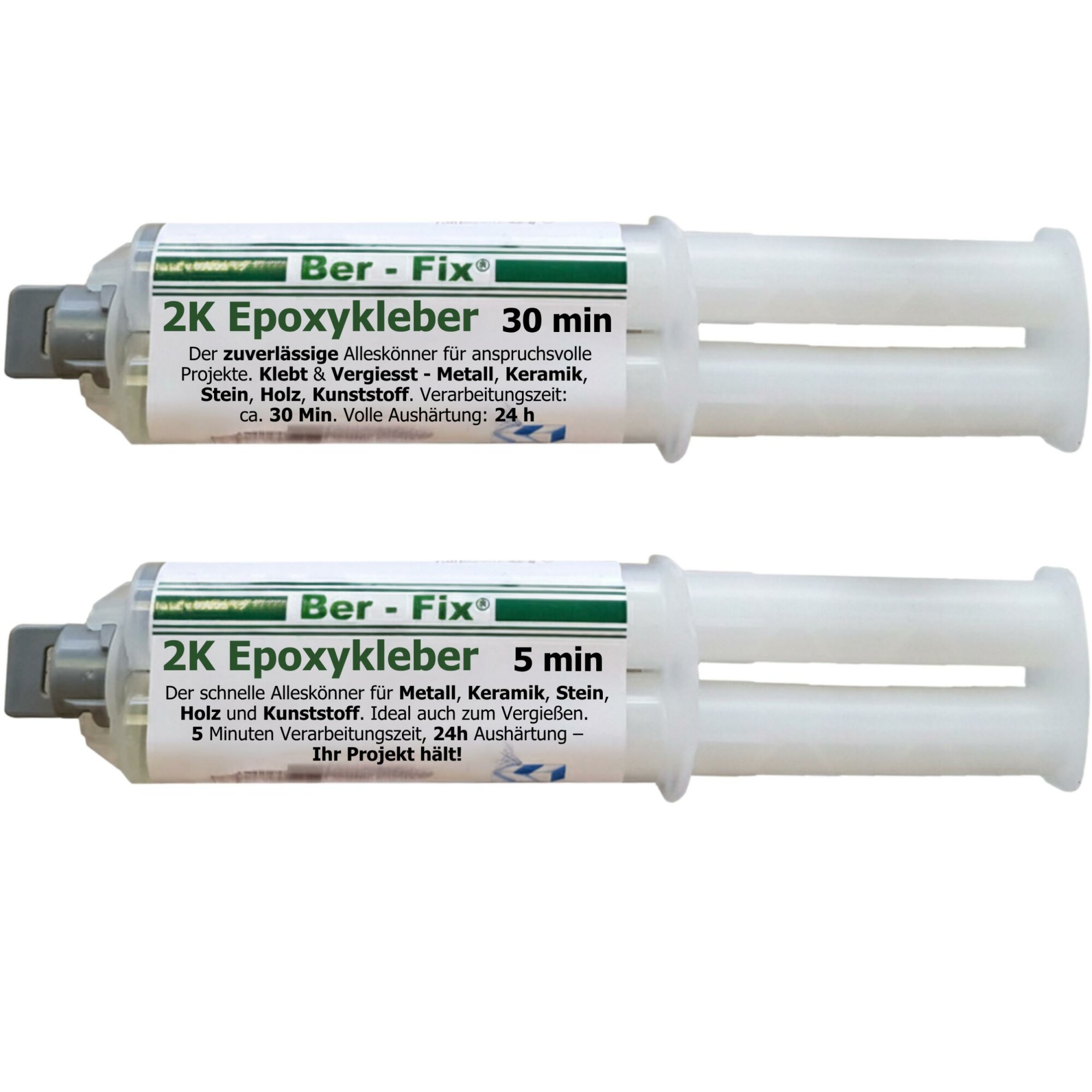 Ber-Fix® Epoxykleber 25g 2K Epoxidharz-Kleber -...