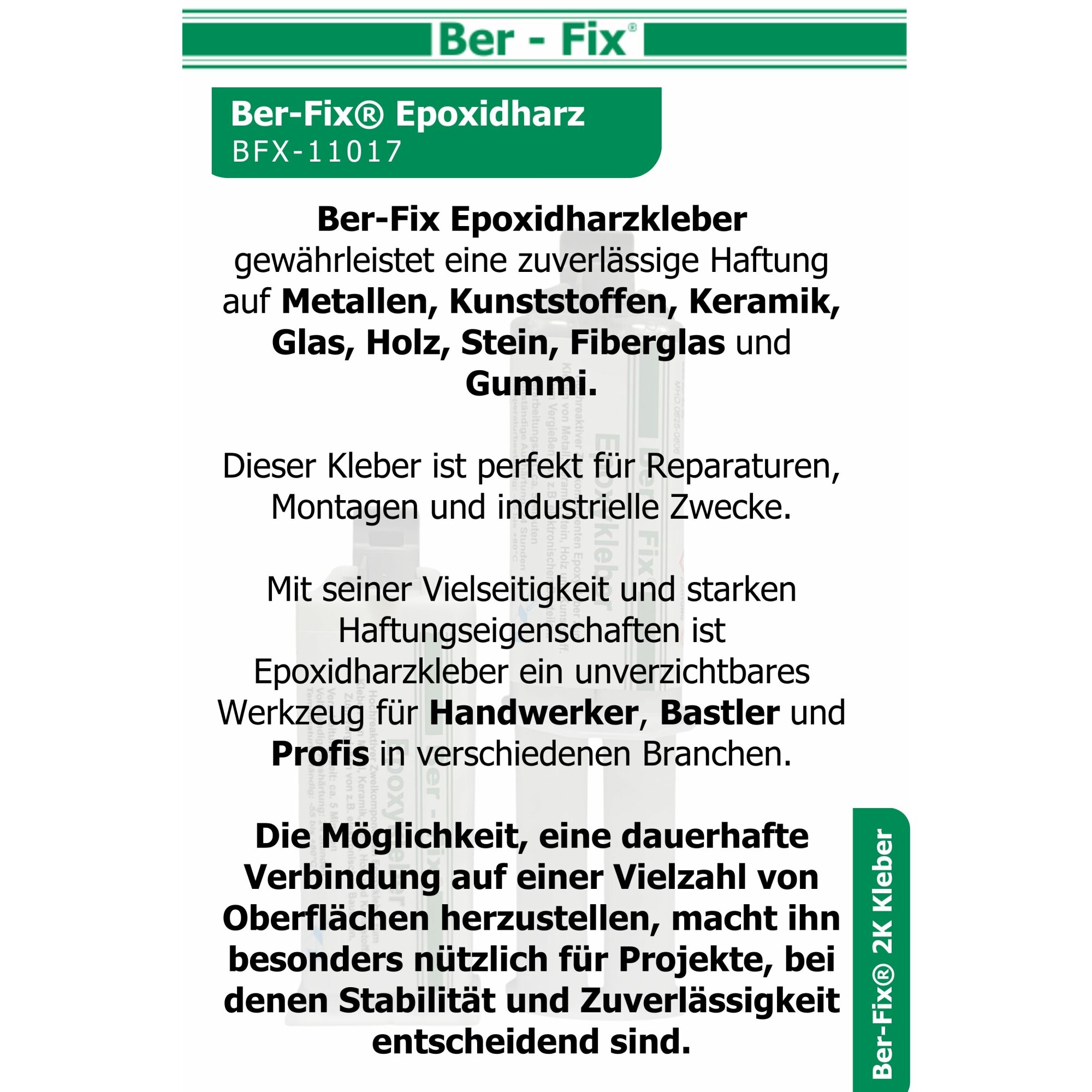 Ber-Fix® Epoxykleber 25g