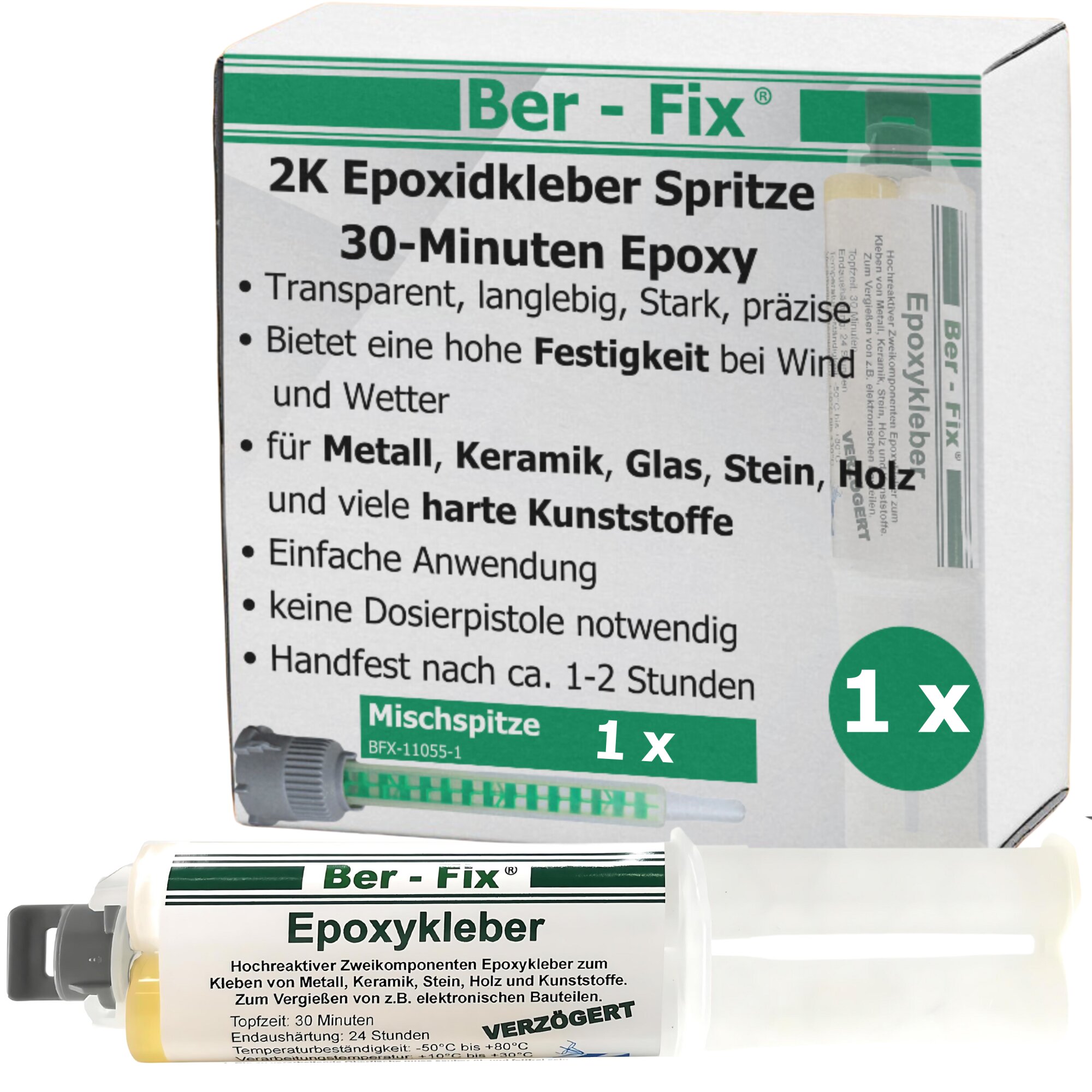 Ber-Fix® Epoxykleber 30 Min. 25g