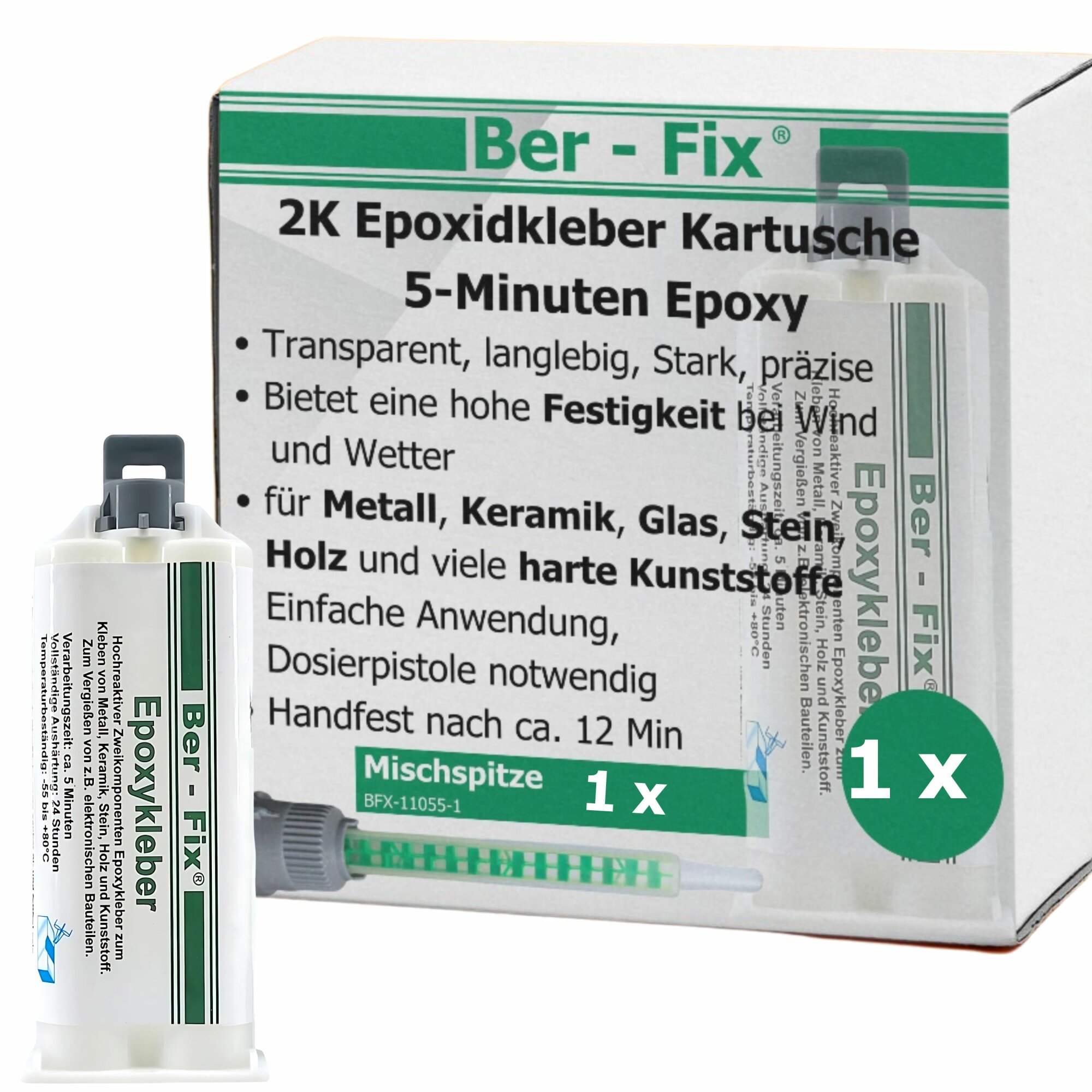 Ber-Fix® Epoxykleber 50g 5 Minuten