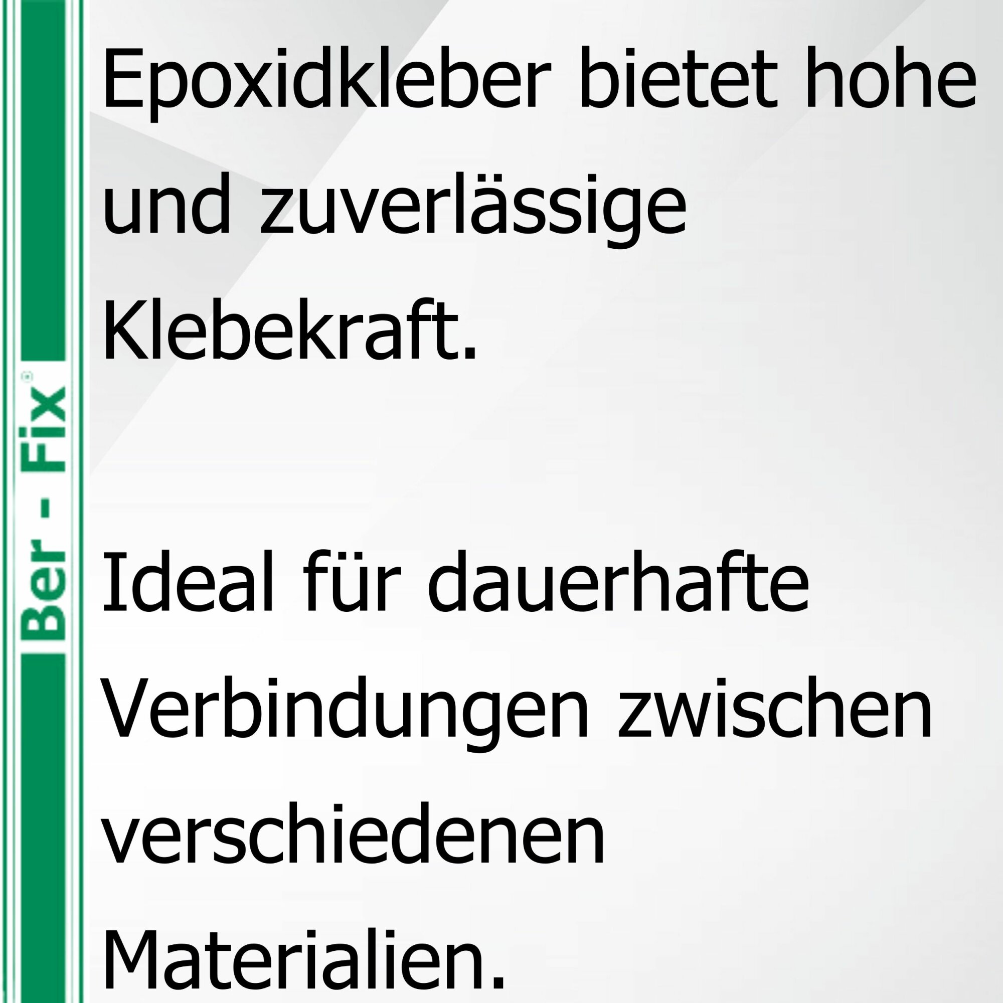 Ber-Fix® 2K Epoxidkleber 30 Min. 50 g