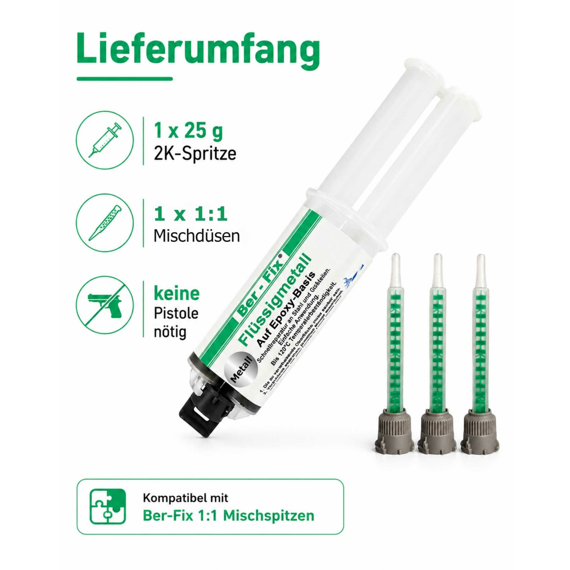 Ber-Fix® Flüssigmetall 25g