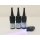UV Kleber Set mit UV 1 Led Lampe zum Kennenlernen  - Testen Sie den Unterschied 3x 3g