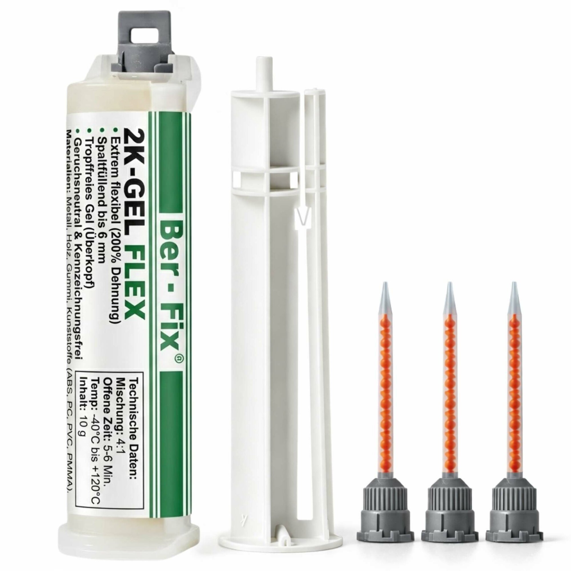 Ber-Fix® 2K-Gel Flex 10g Profi-Set inkl. 3...