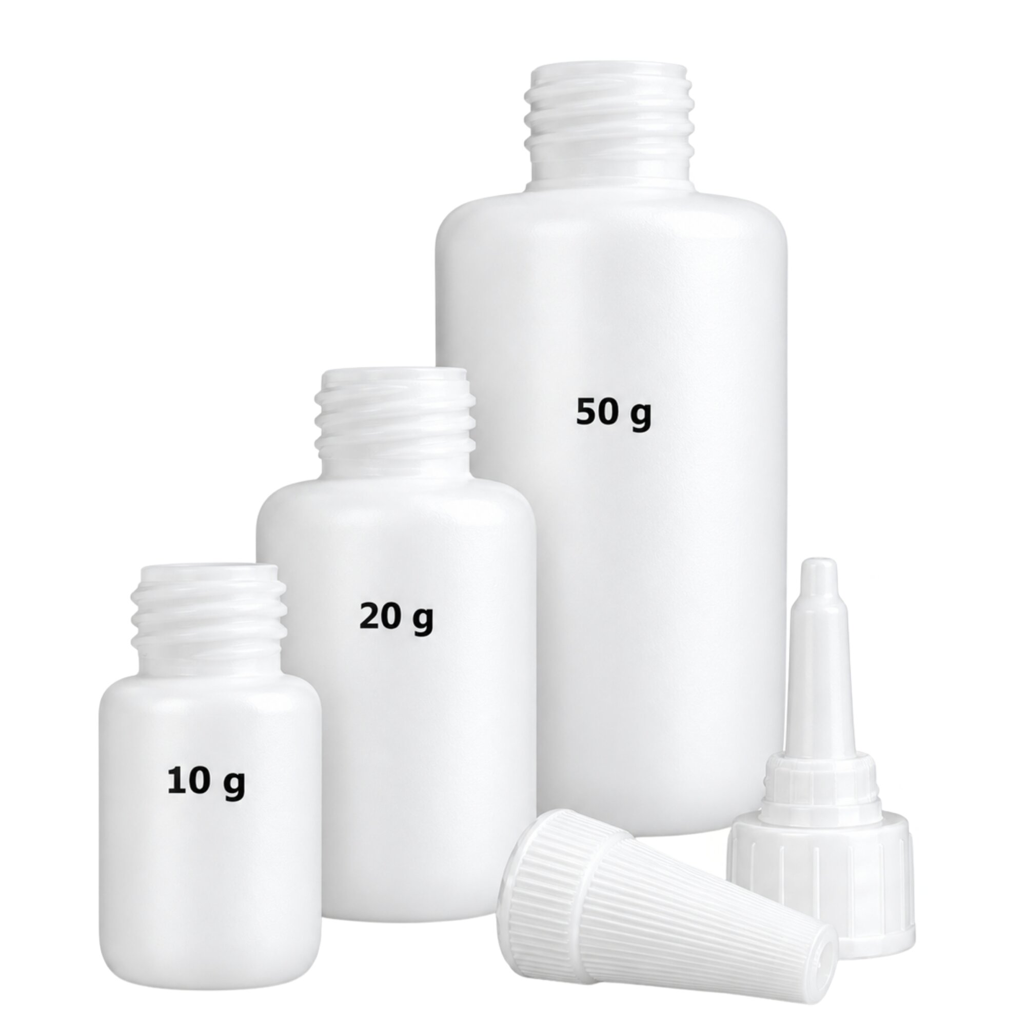 Ber-Fix® Ovalflasche 10 ml – 1 Stück leer mit Nadelverschluss DIN20