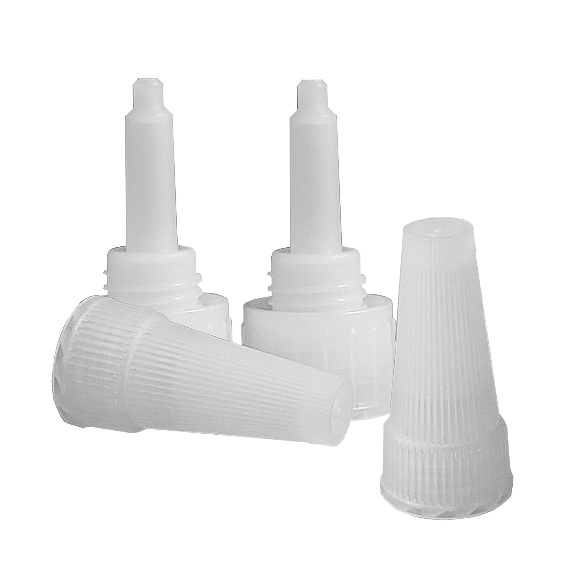 Ber-Fix® Verschluss-Set Oval – 2 Ersatzverschlüsse für Ber-Fix® Industriekleber 10g, 20g, 50g & 500g | Sicheres Verschließen für längere Haltbarkeit