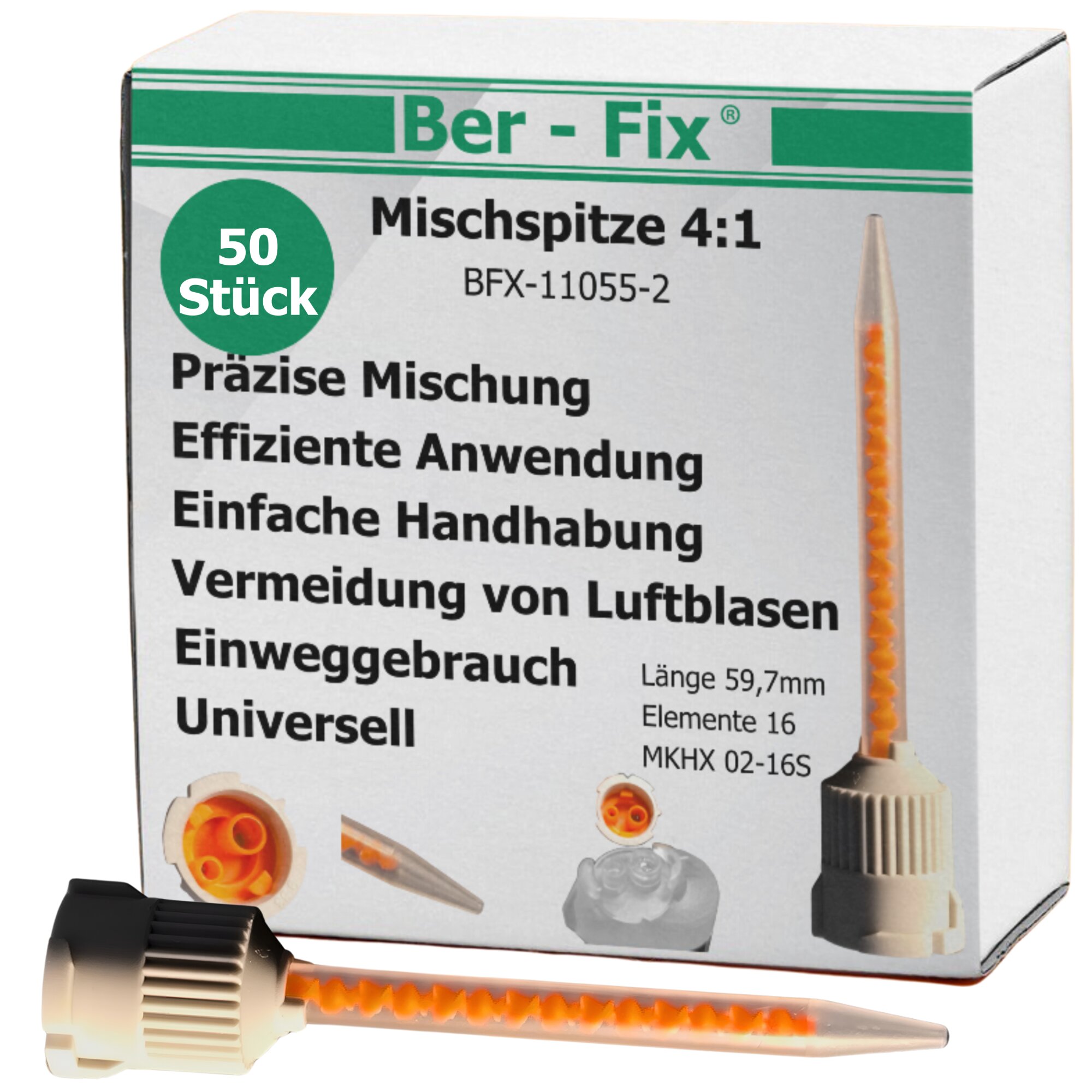 Ber-Fix® Mischdüsen 1:4 50x