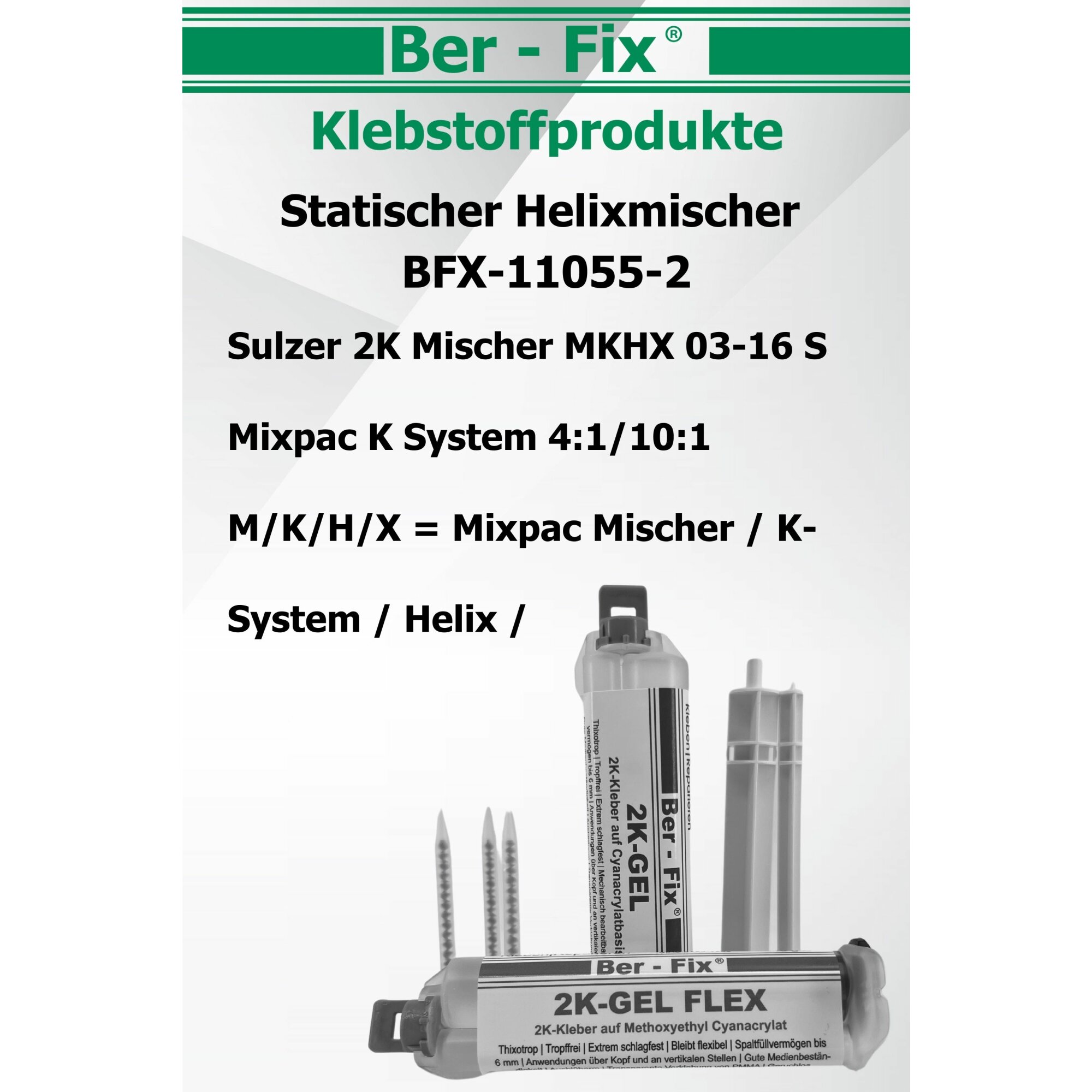 Ber-Fix® Mischdüsen 1:4 50x