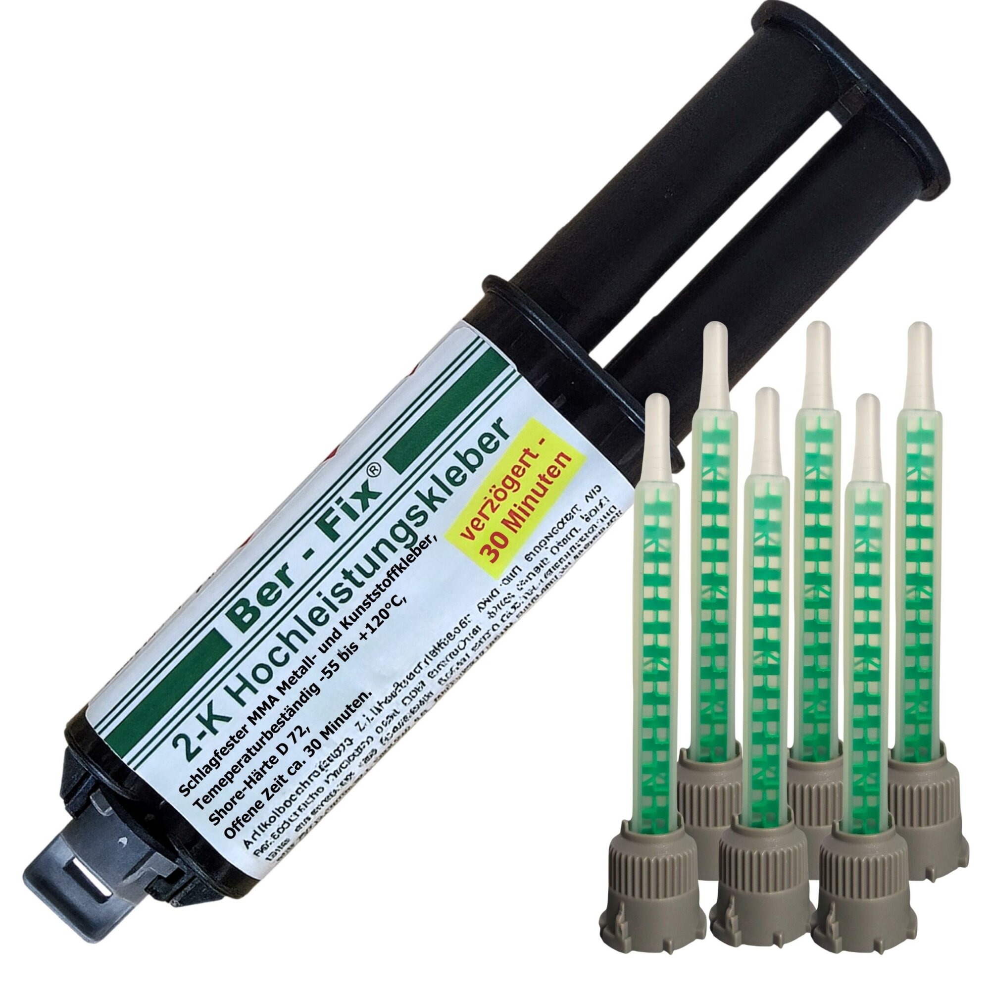 Ber-Fix® 2K-MMA-Hochleistungskleber 30 Min. für...