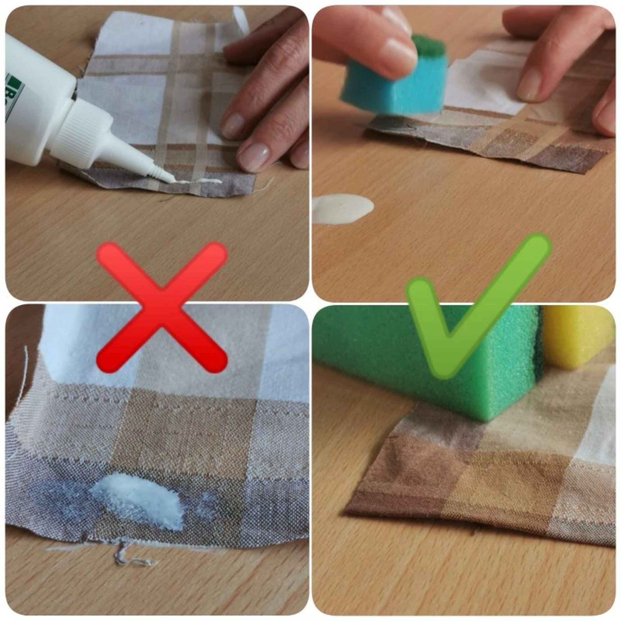 Ber-Fix® 10 Mini-Schwämmchen – Auftragshilfe für Textilkleber