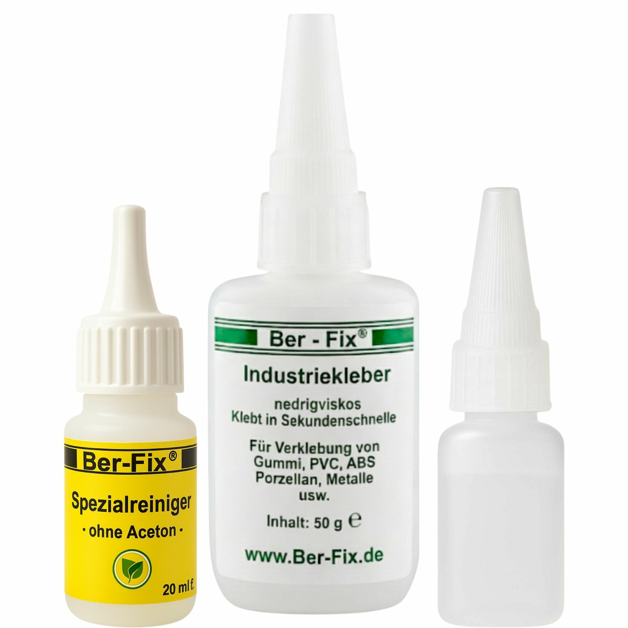 Ber-Fix® Industriekleber (niedrigviskos) 50g mit...