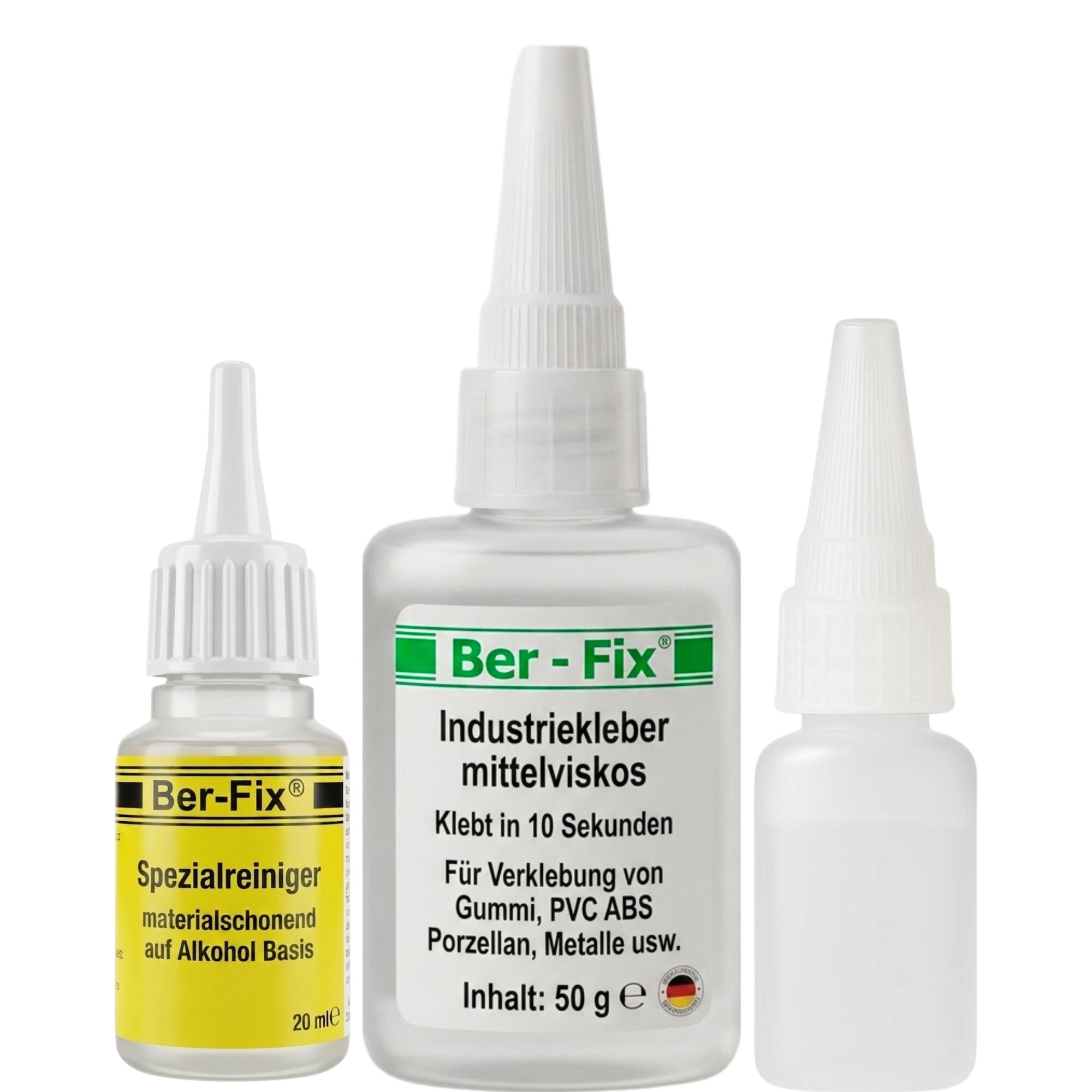 Ber-Fix® Industriekleber (mittelviskos) 50g mit...