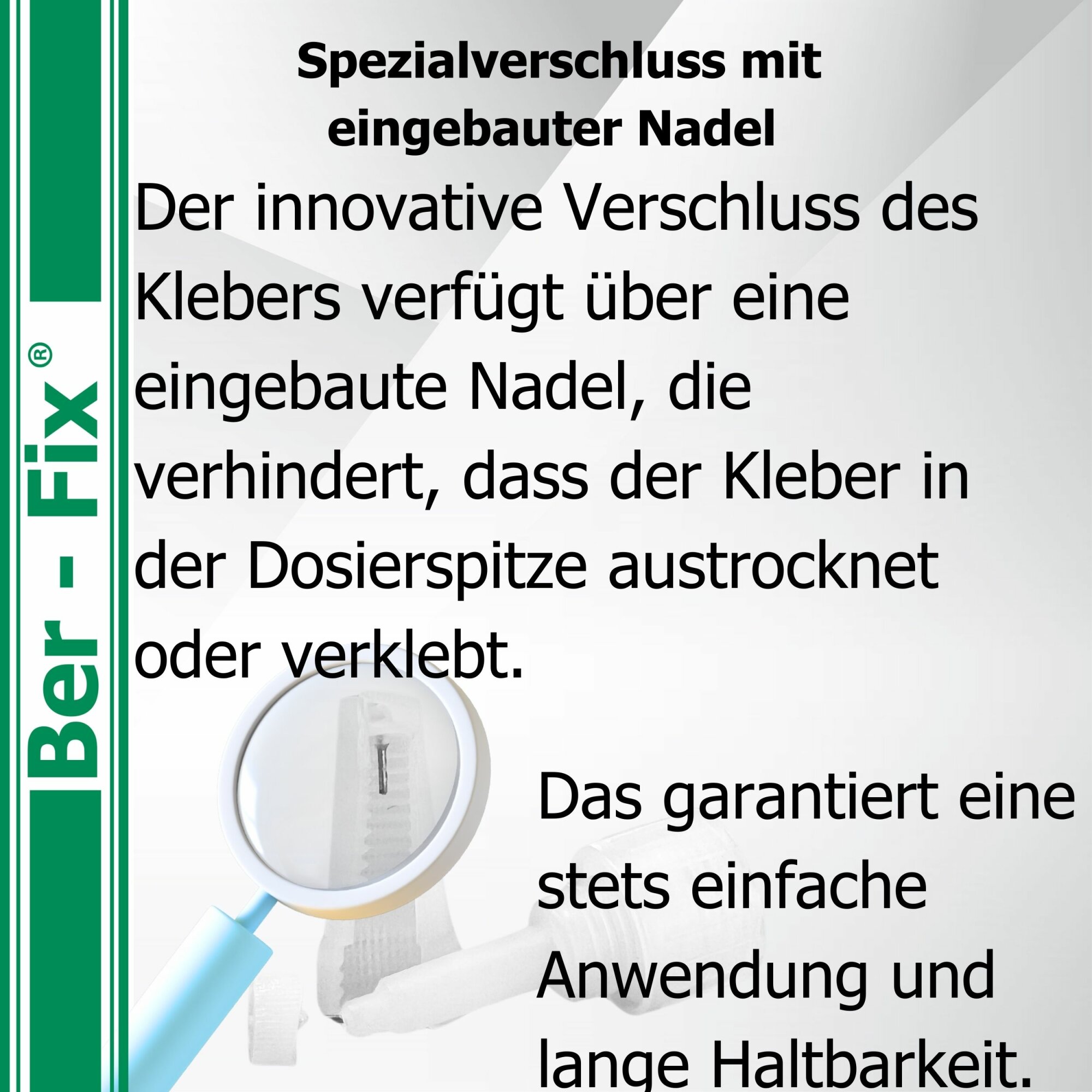 Ber-Fix® Industriekleber (mittelviskos) 50g mit Gratisgeschenk