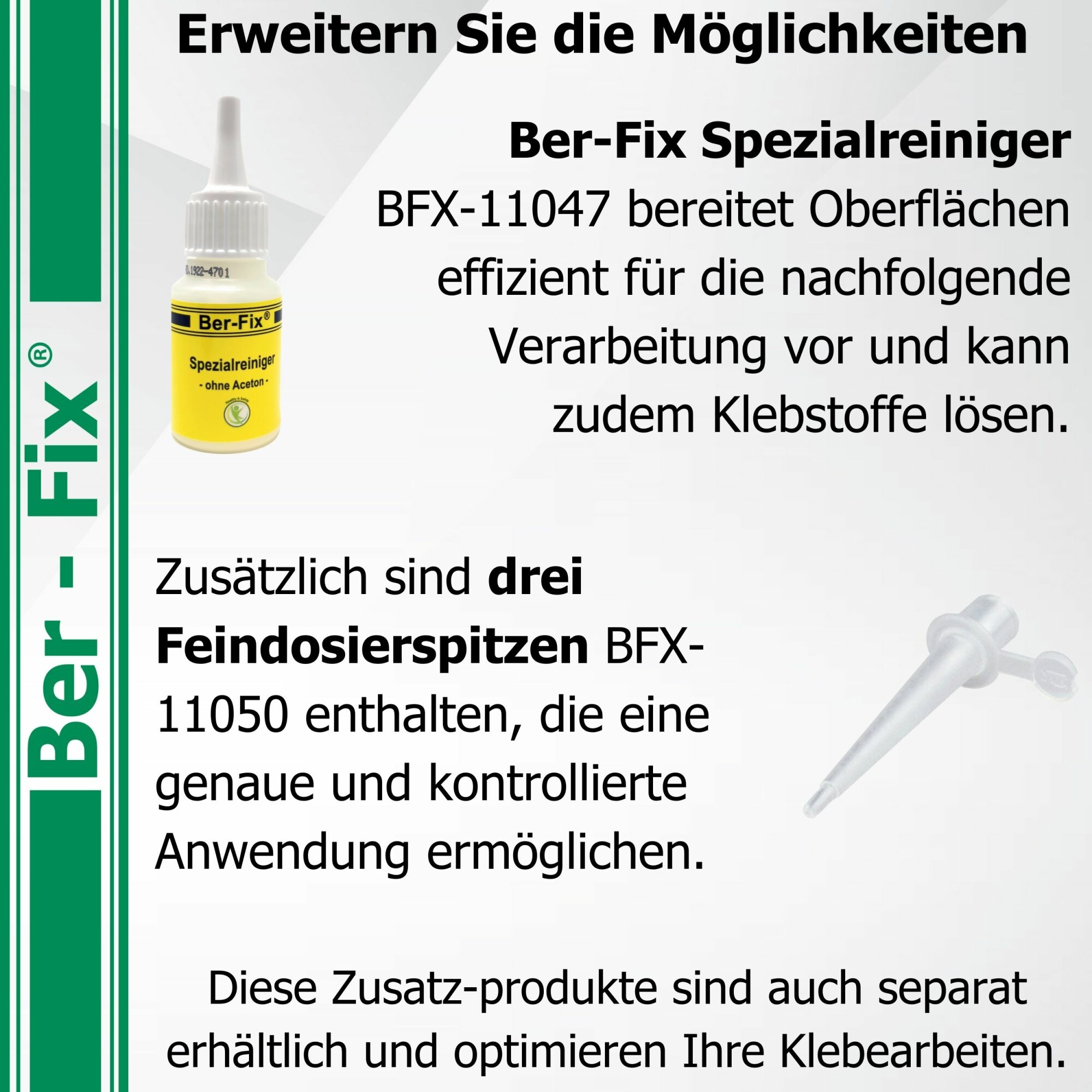 Ber-Fix© Industriekleber M111 50g mit Gratisgeschenk