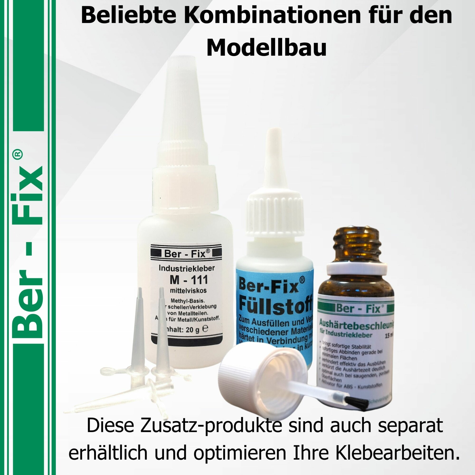 Ber-Fix© Industriekleber M111 50g mit Gratisgeschenk