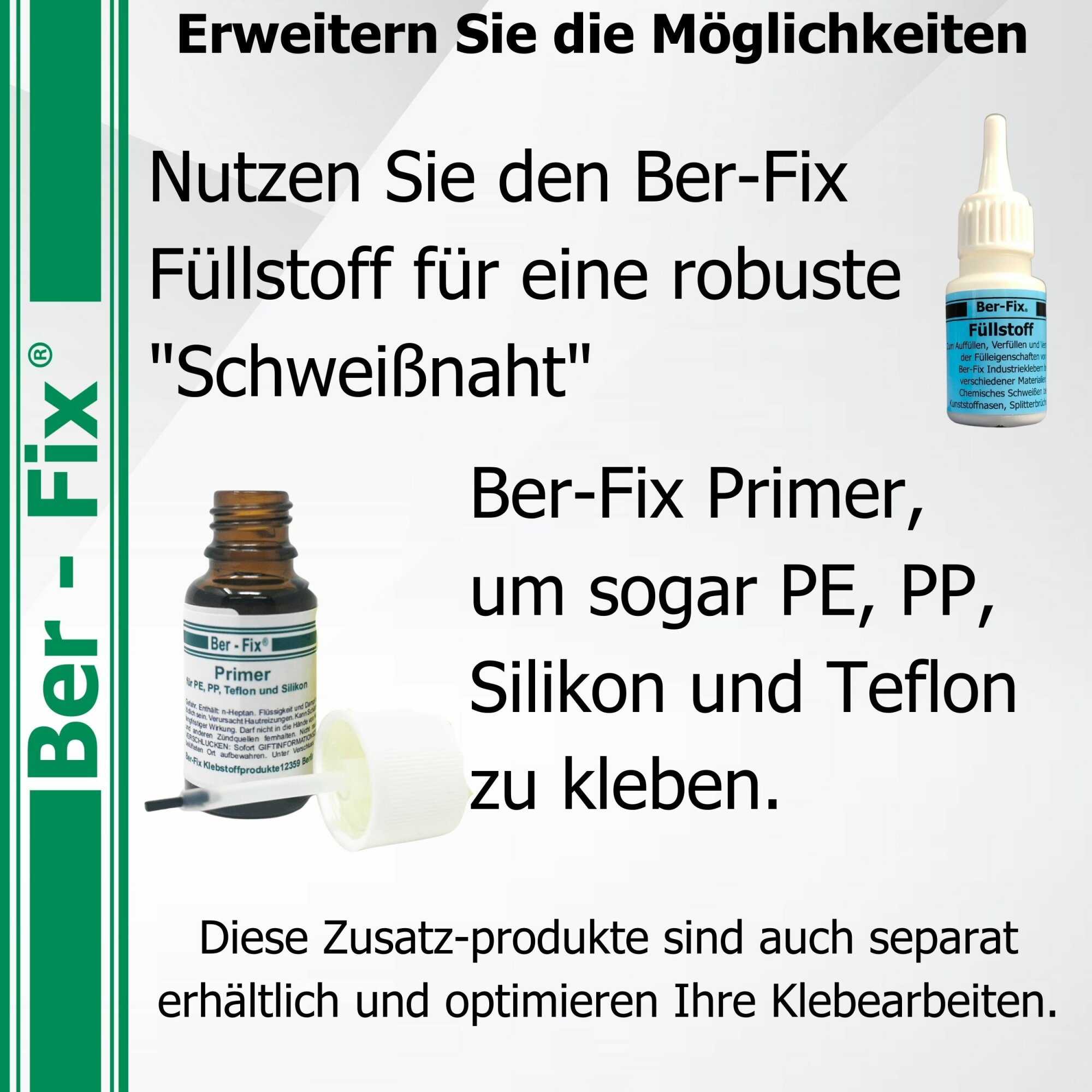 Ber-Fix® Industriekleber M111 50g mit Gratisgeschenk