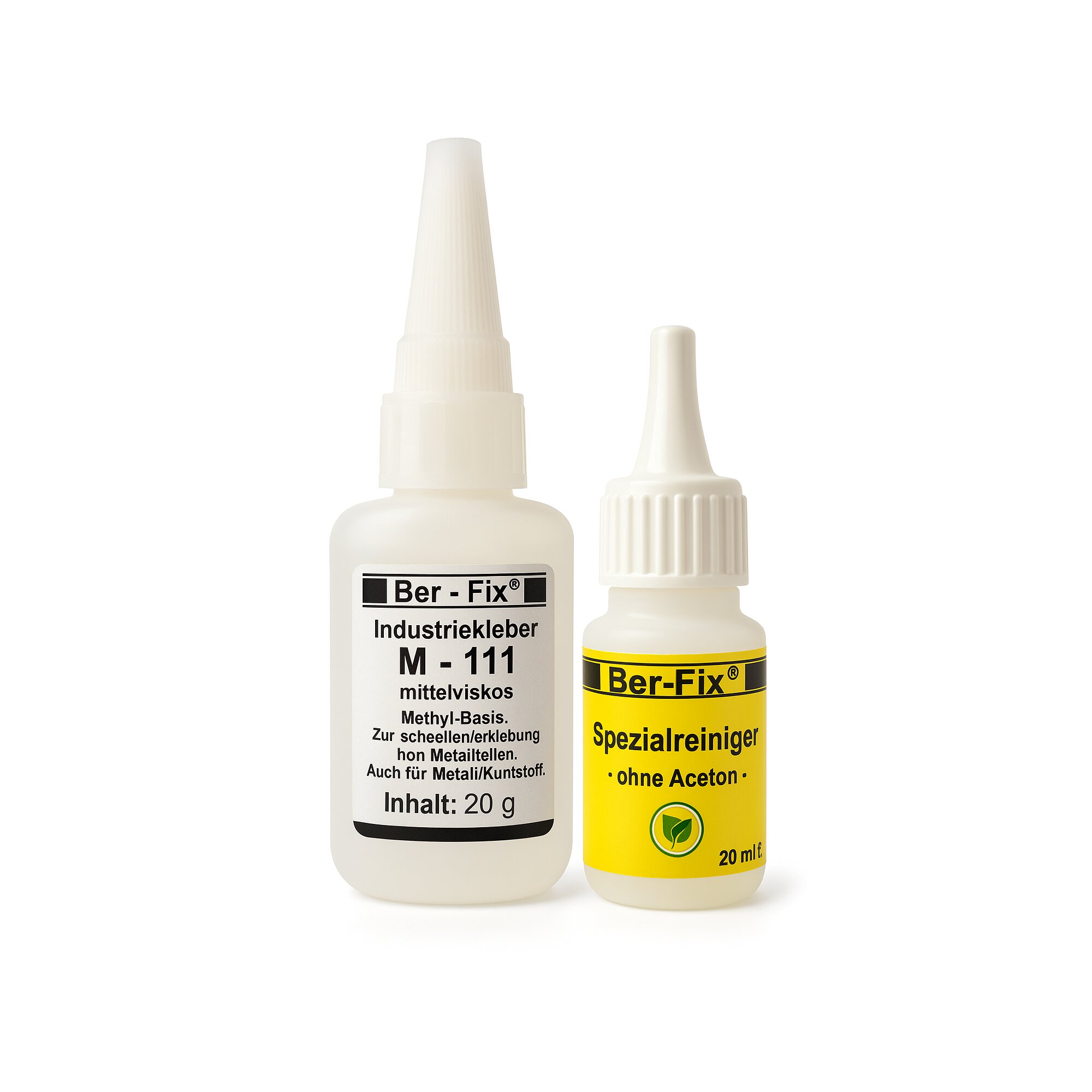 Ber-Fix© Industriekleber M111 20g mit Gratisgeschenk