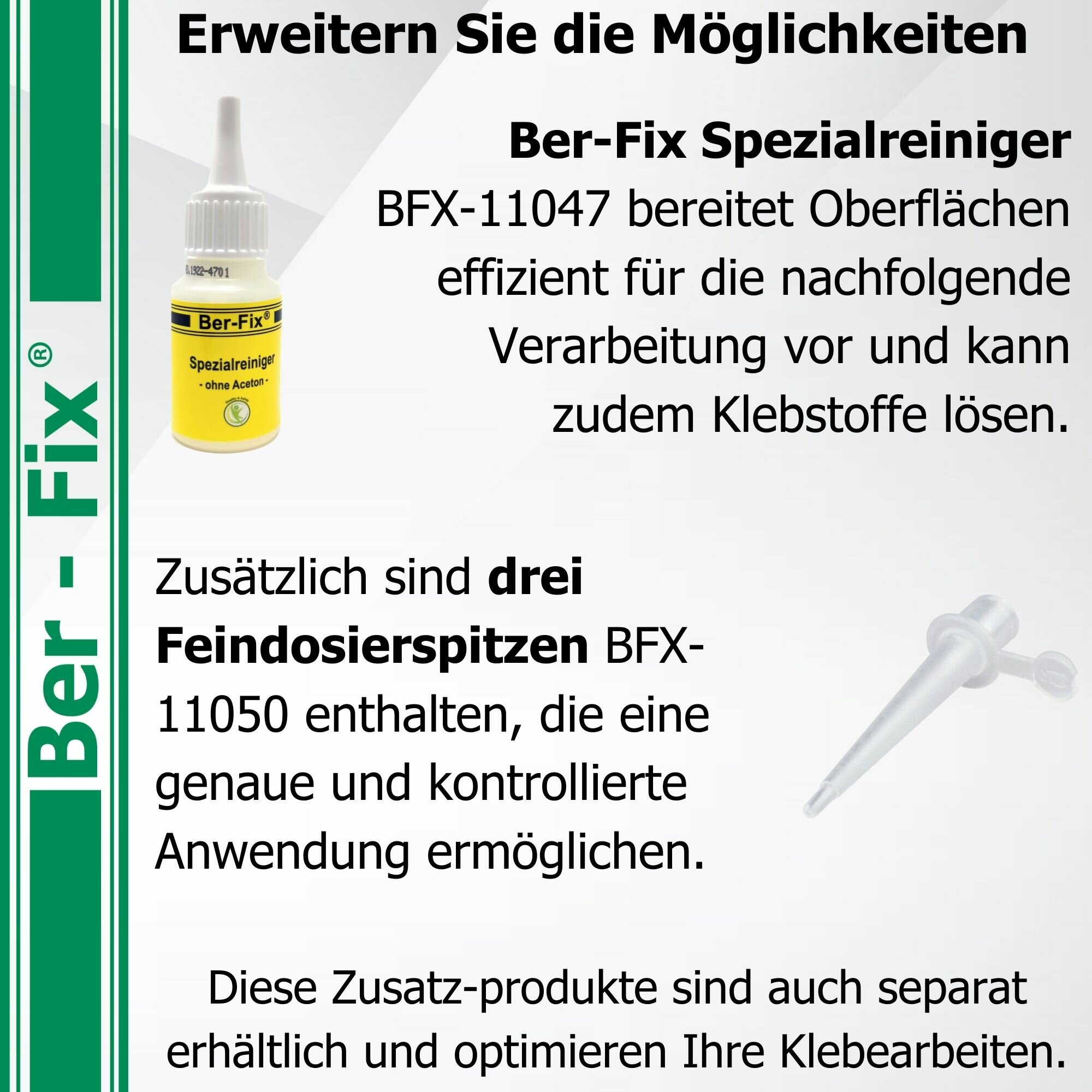Ber-Fix© Industriekleber M111 20g mit Gratisgeschenk