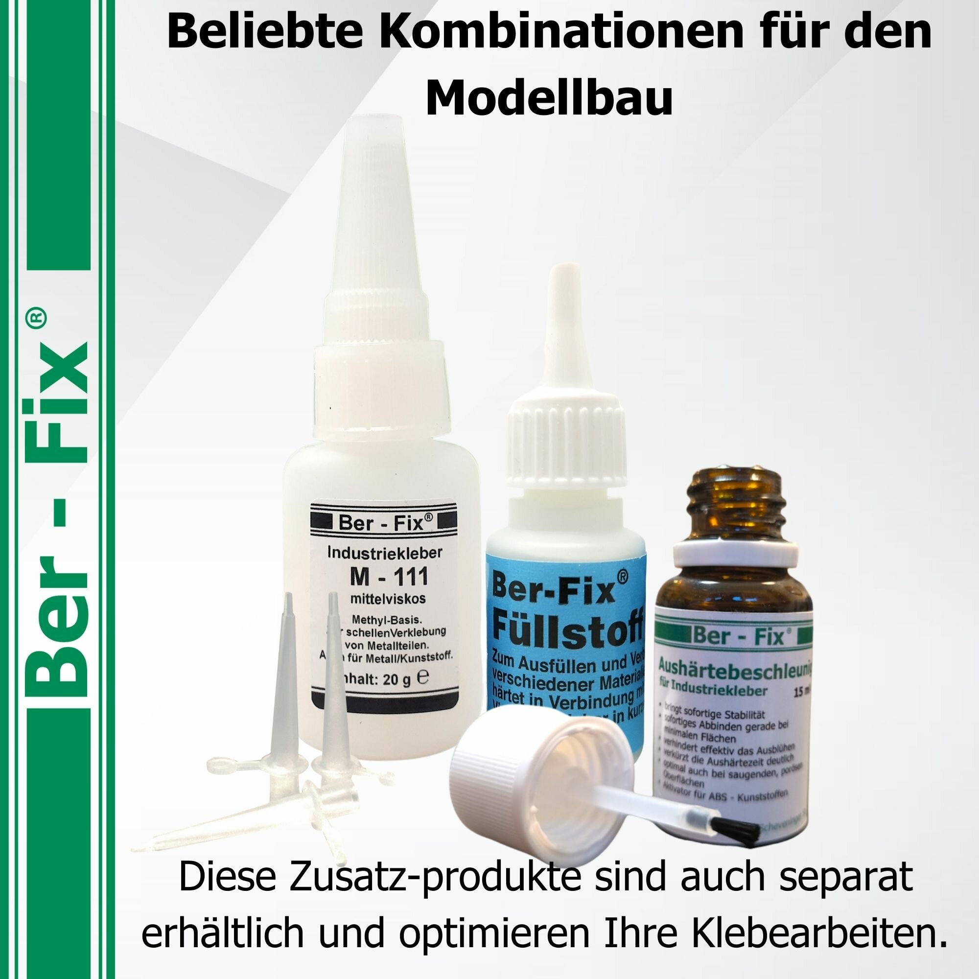 Ber-Fix© Industriekleber M111 20g mit Gratisgeschenk
