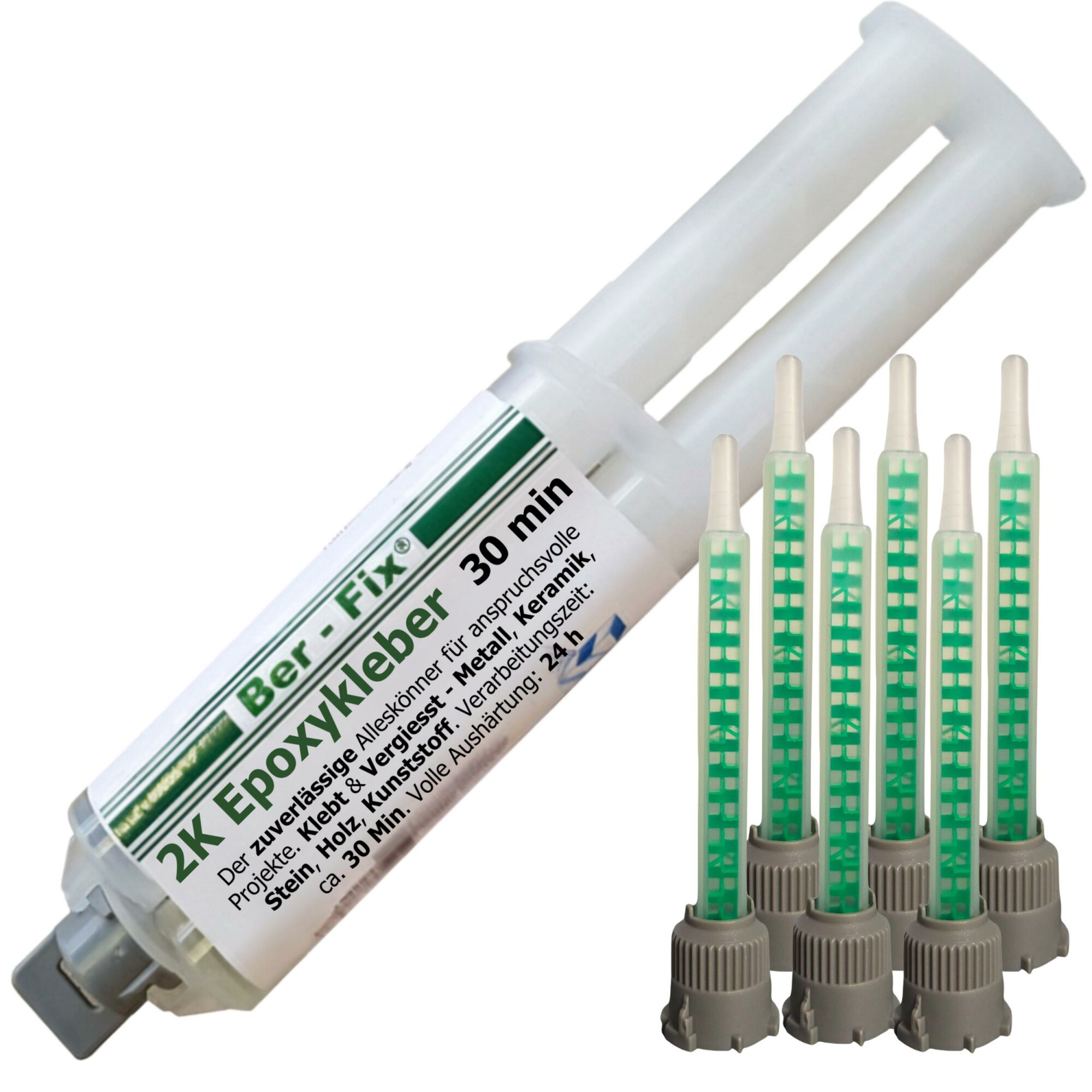 Ber-Fix® Epoxykleber 30 Min. 25g + 5 Extra Düsen