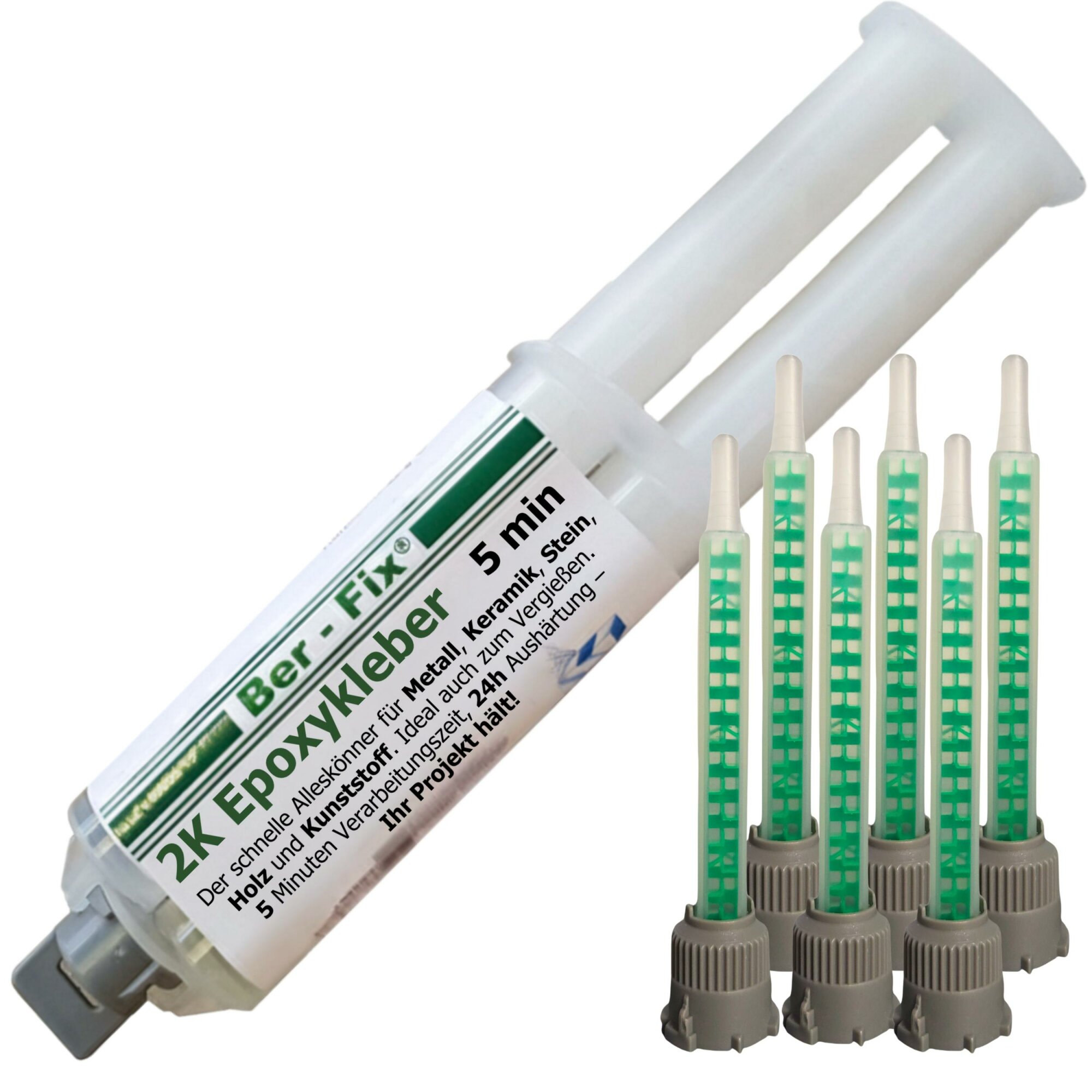 Ber-Fix® 2K Epoxidkleber 5 Min. 25 g + 5 Mischdüsen