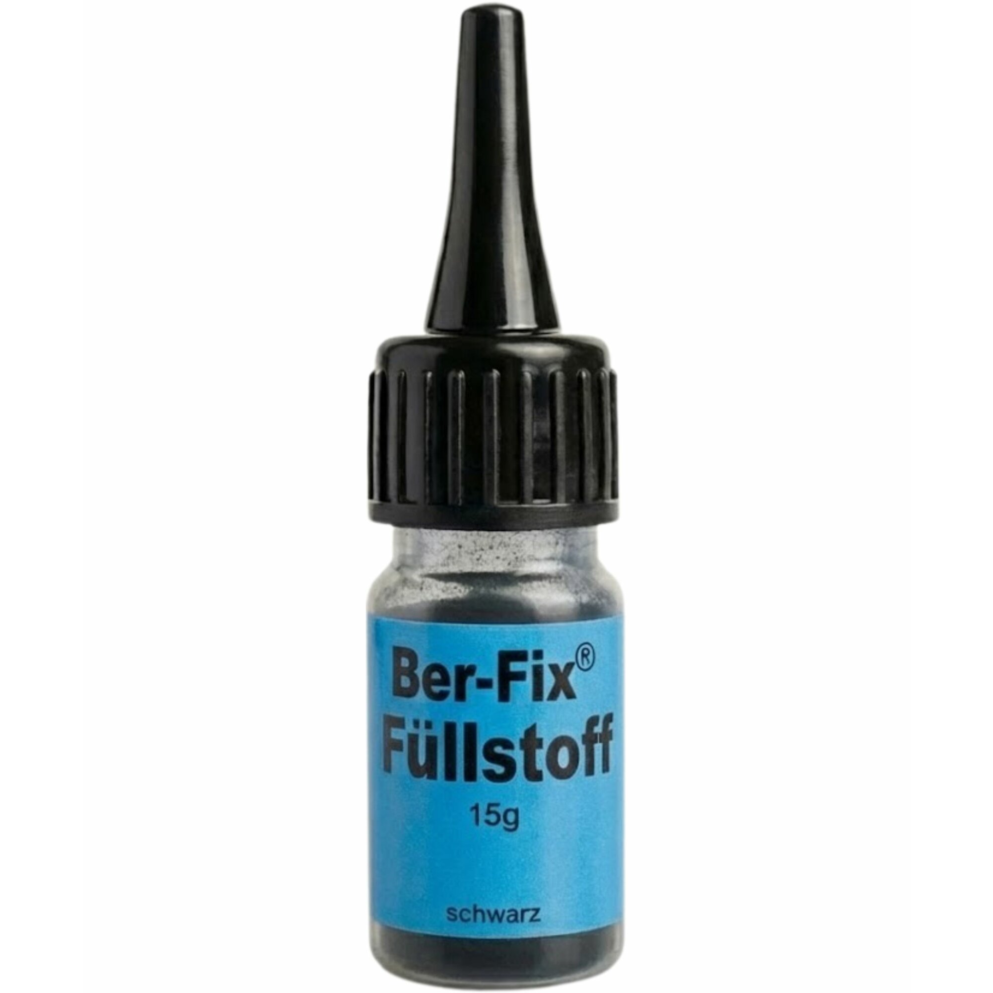 Ber-Fix® Füllstoff Schwarz 15 g – für CA-Kleber bis 100 mPa·s