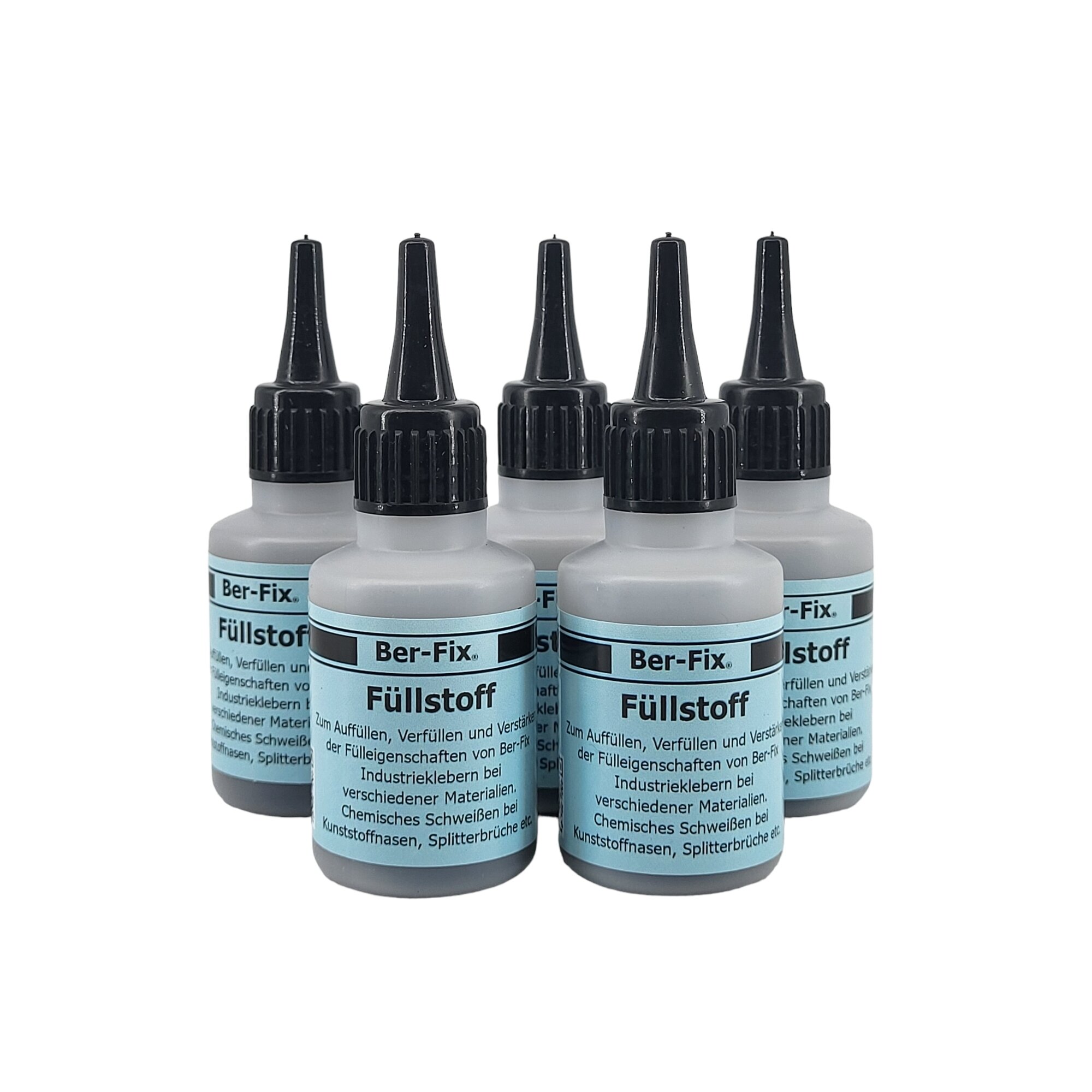 Ber-Fix® Füllstoff - schwarz 60g 10x