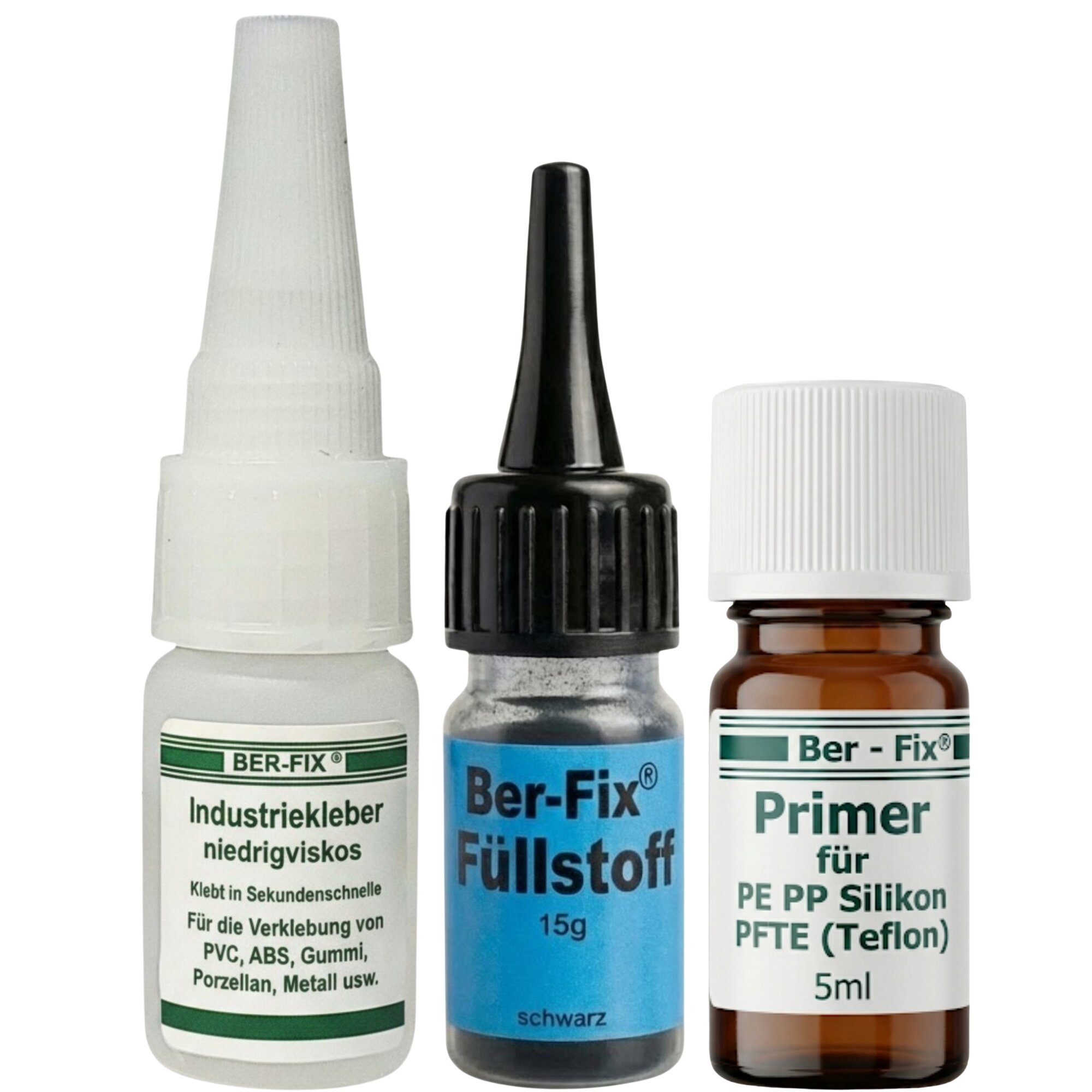 Ber-Fix® Primer-Füllstoff-Set Starter schwarz