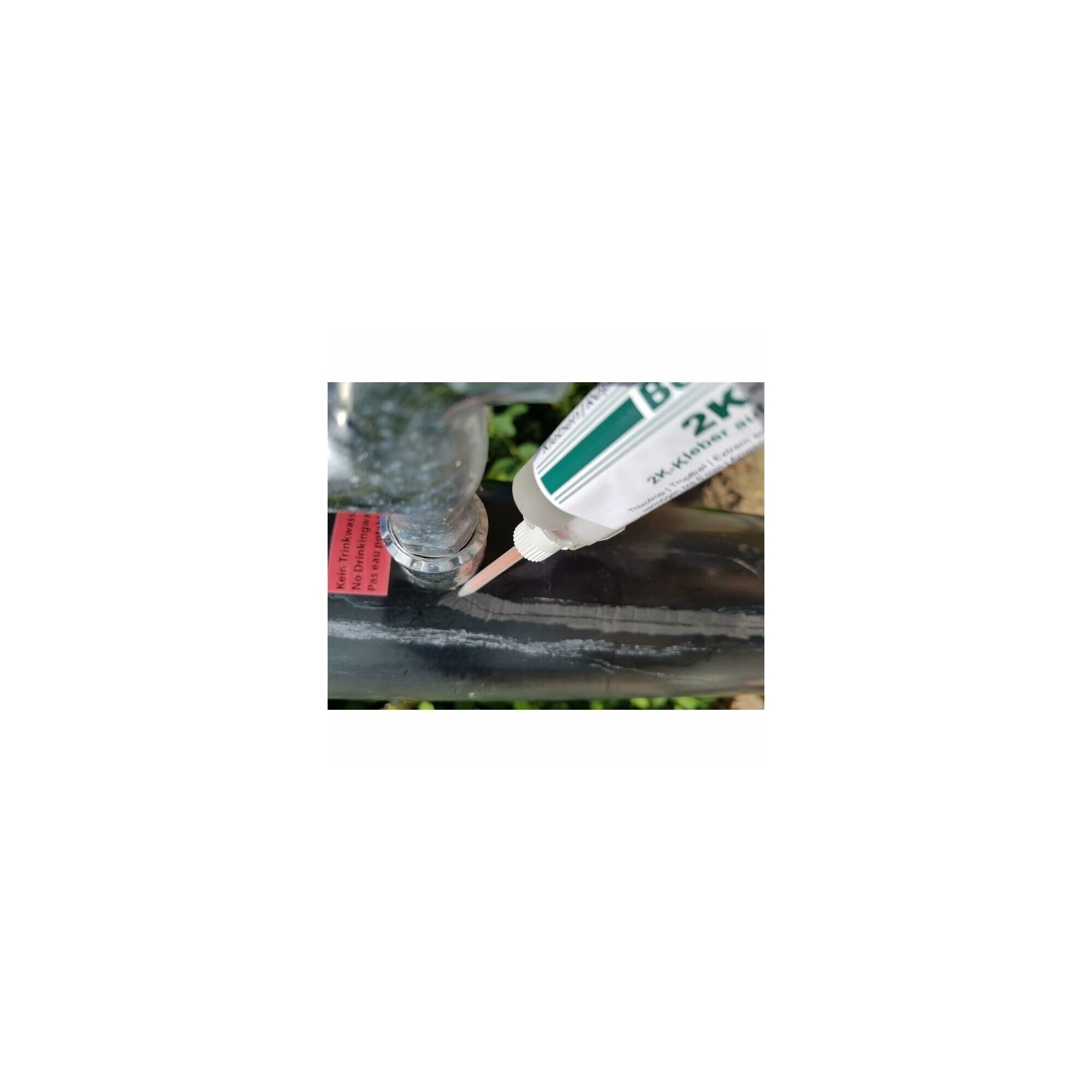 Ber-Fix® 2K Gel Kleber FLEXIBEL wenns drauf ankommt 4:1 füllen kleben in nur einem Arbeitsgang + 10 Extra Düsen