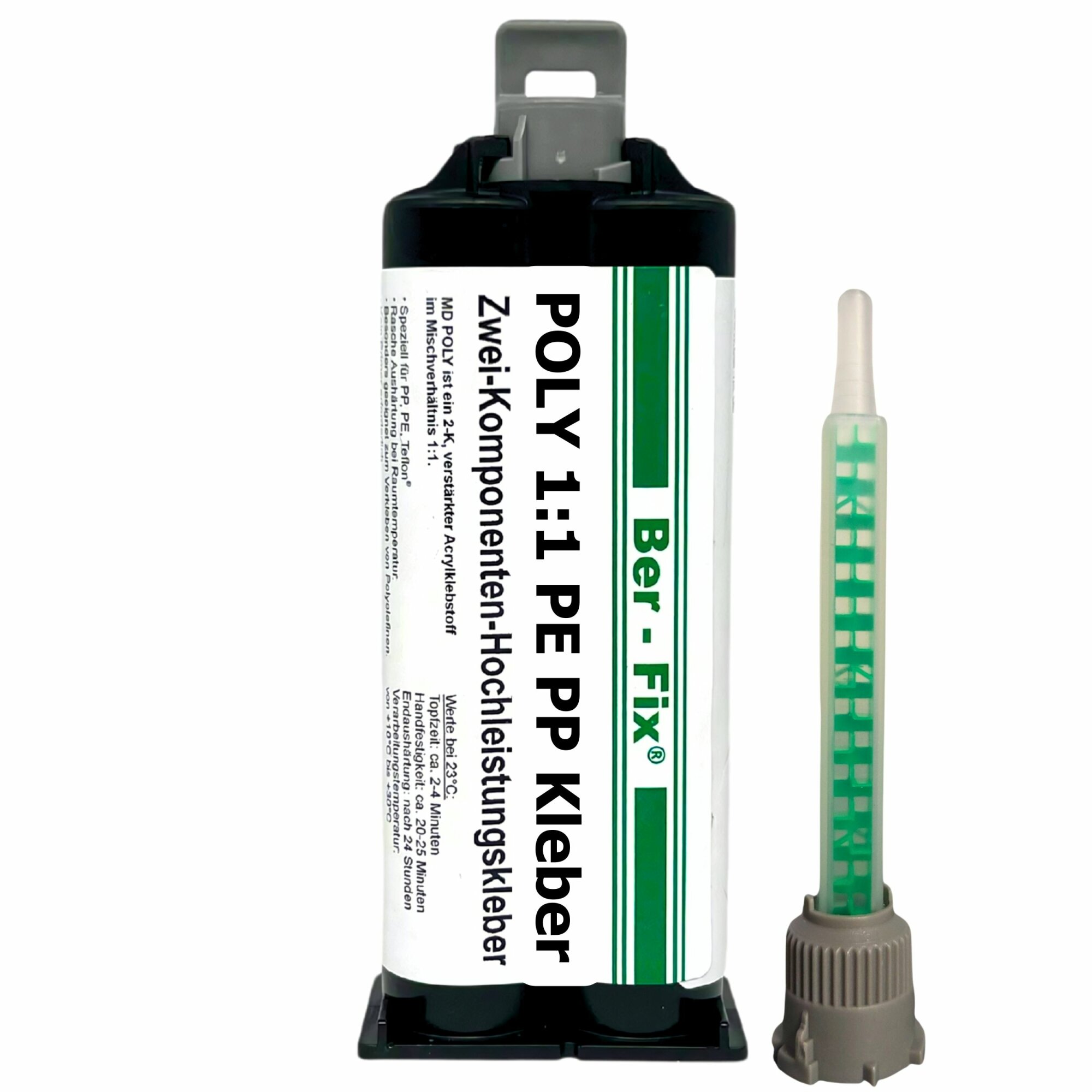 Ber-Fix® Poly 1:1 2K-Kunststoffkleber für PE, PP...