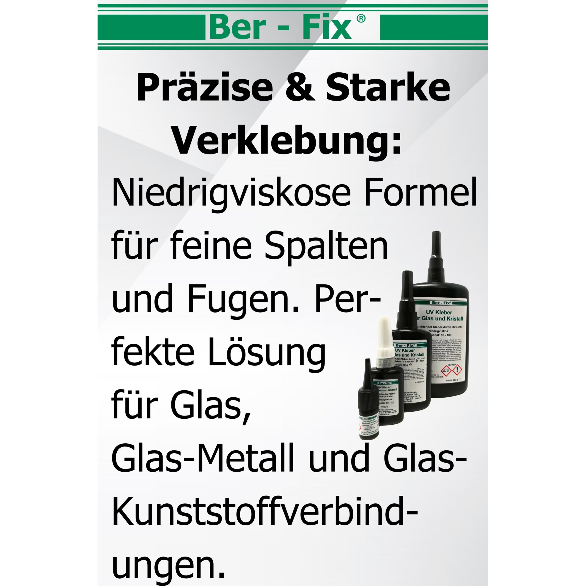 Ber-Fix® UV-Kleber niedrigviskos 50g MHD –...