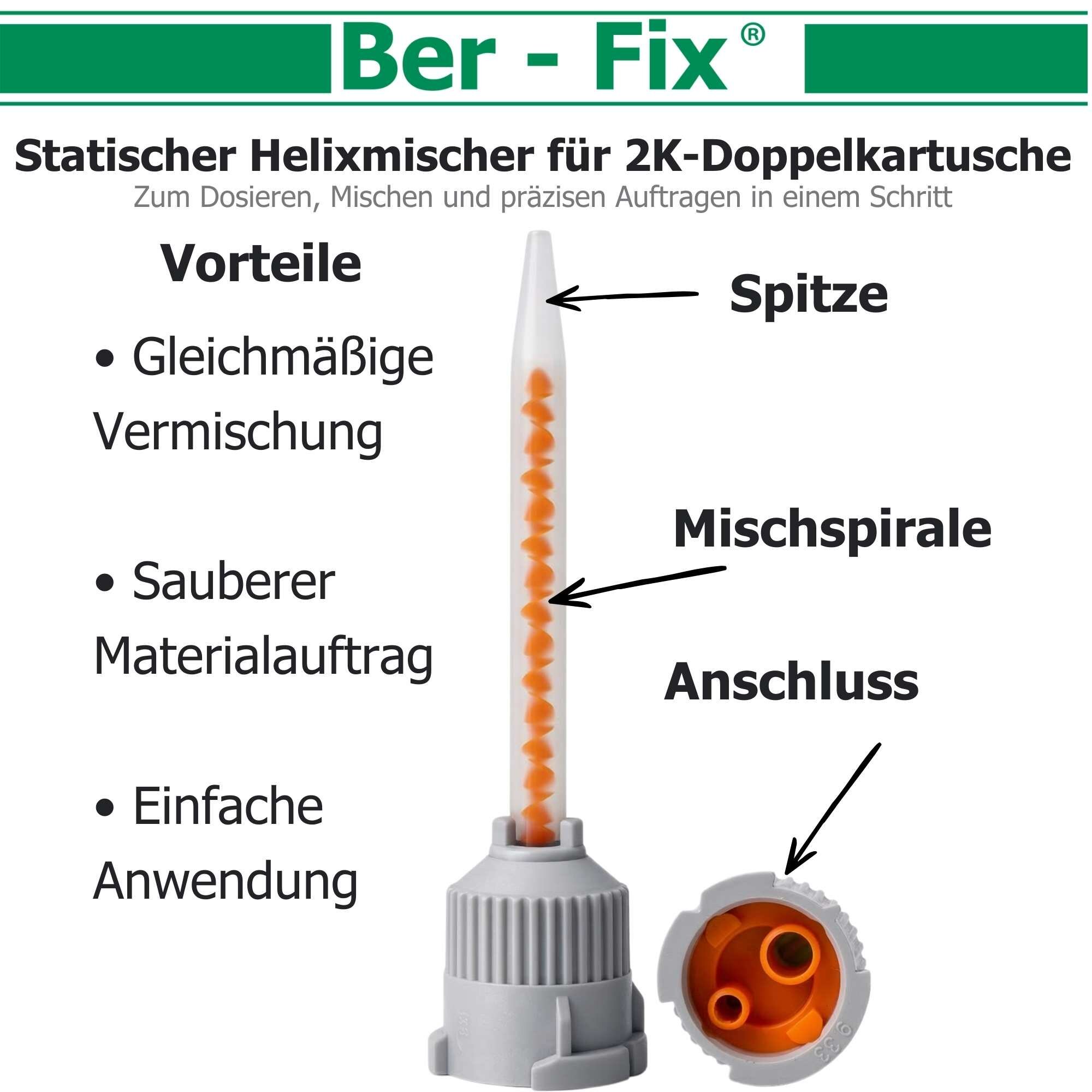 Ber-Fix® Mischdüsen 1:4