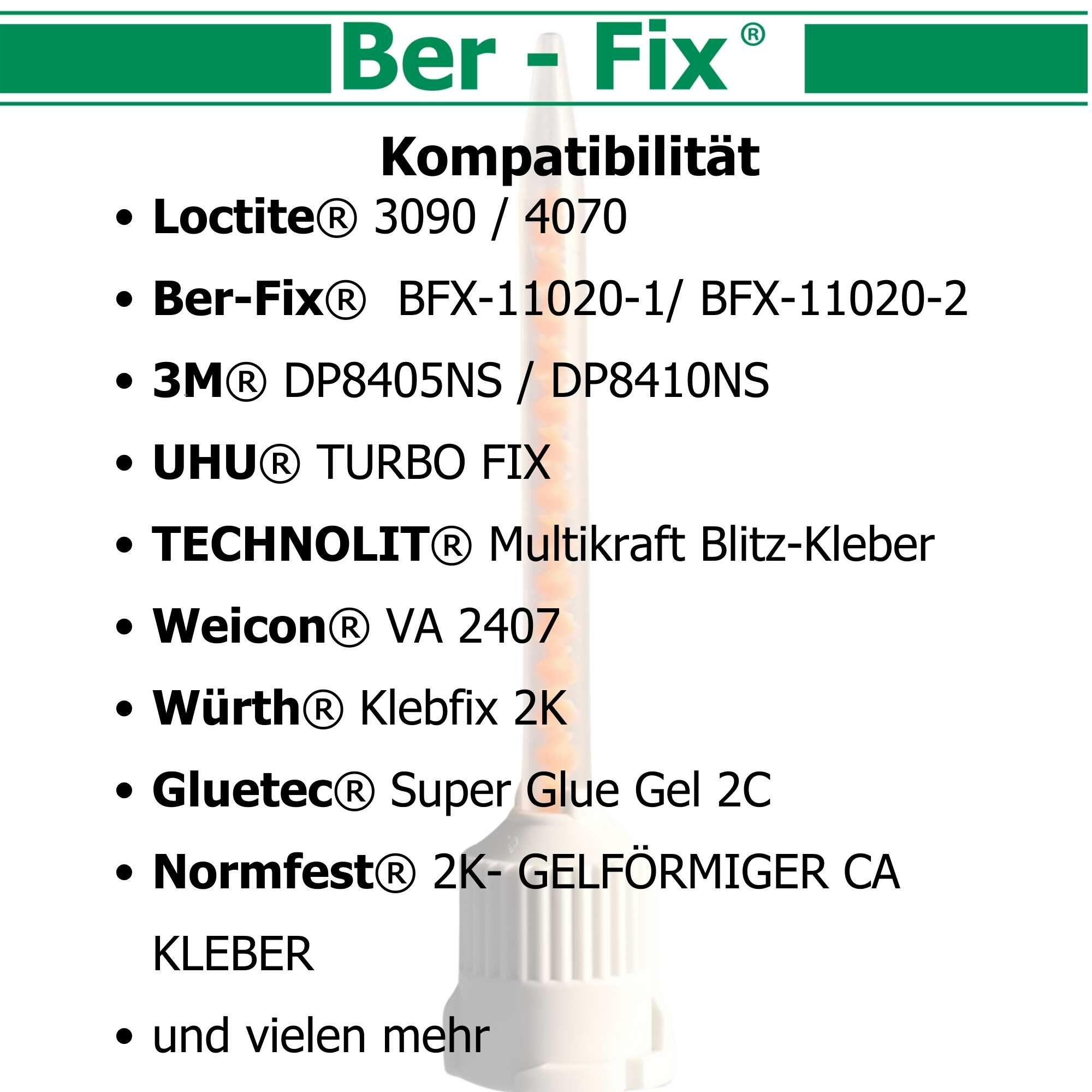 Ber-Fix® Mischdüsen 1:4