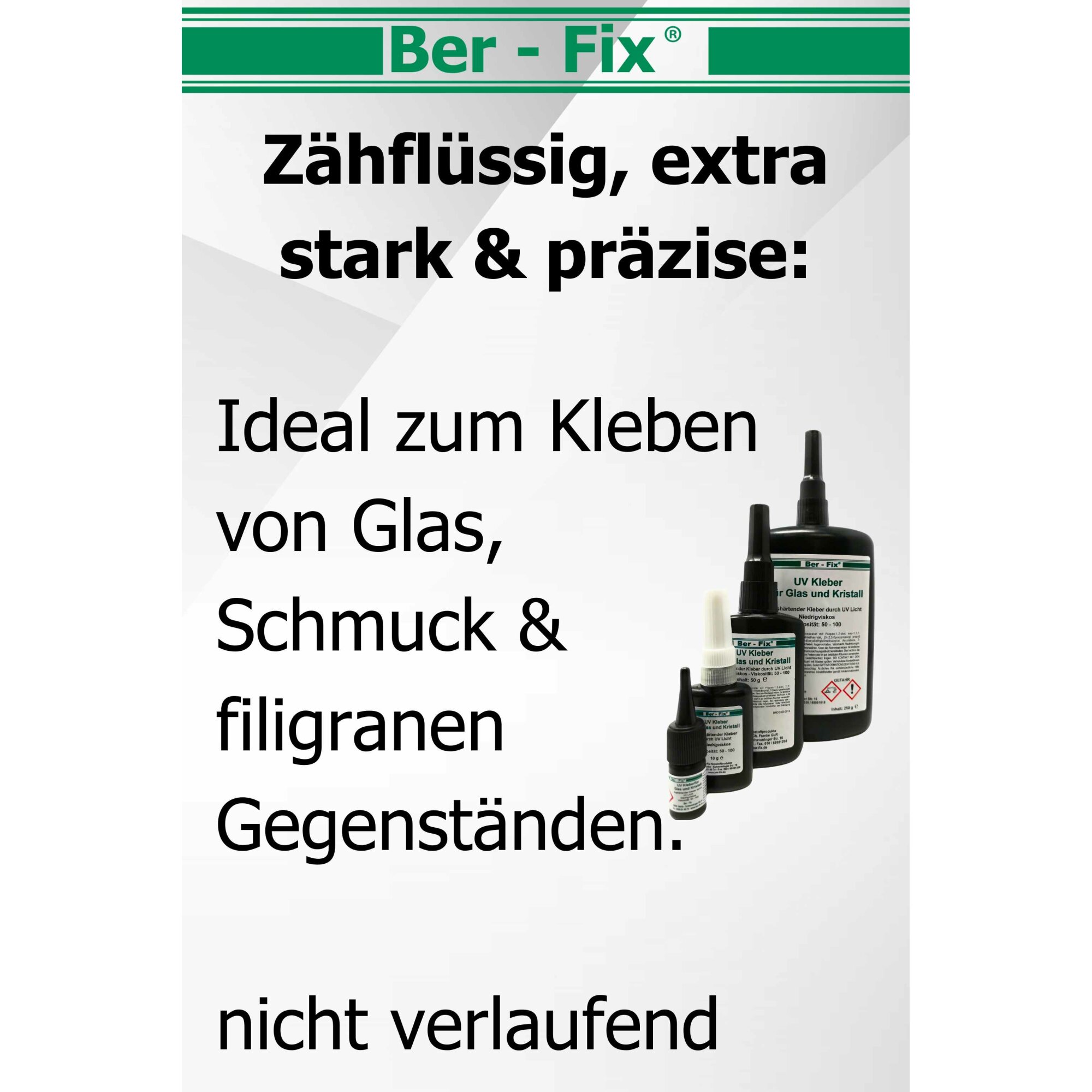 Ber-Fix® UV-Kleber (Gel) 50g AKTION MHD