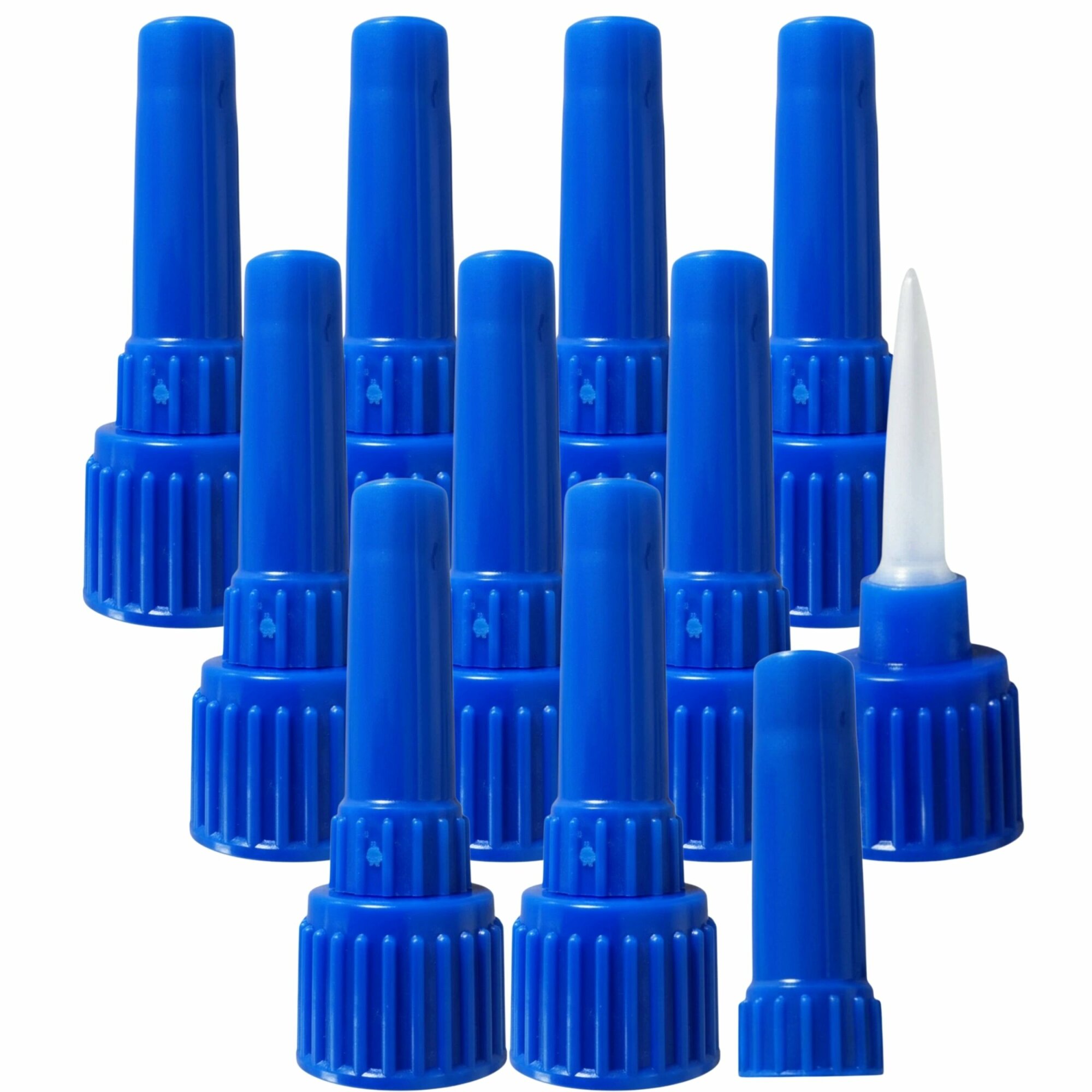 Ber-Fix® 10× Dosierspitze Blau 18 mm lang mit Schutzkappe
