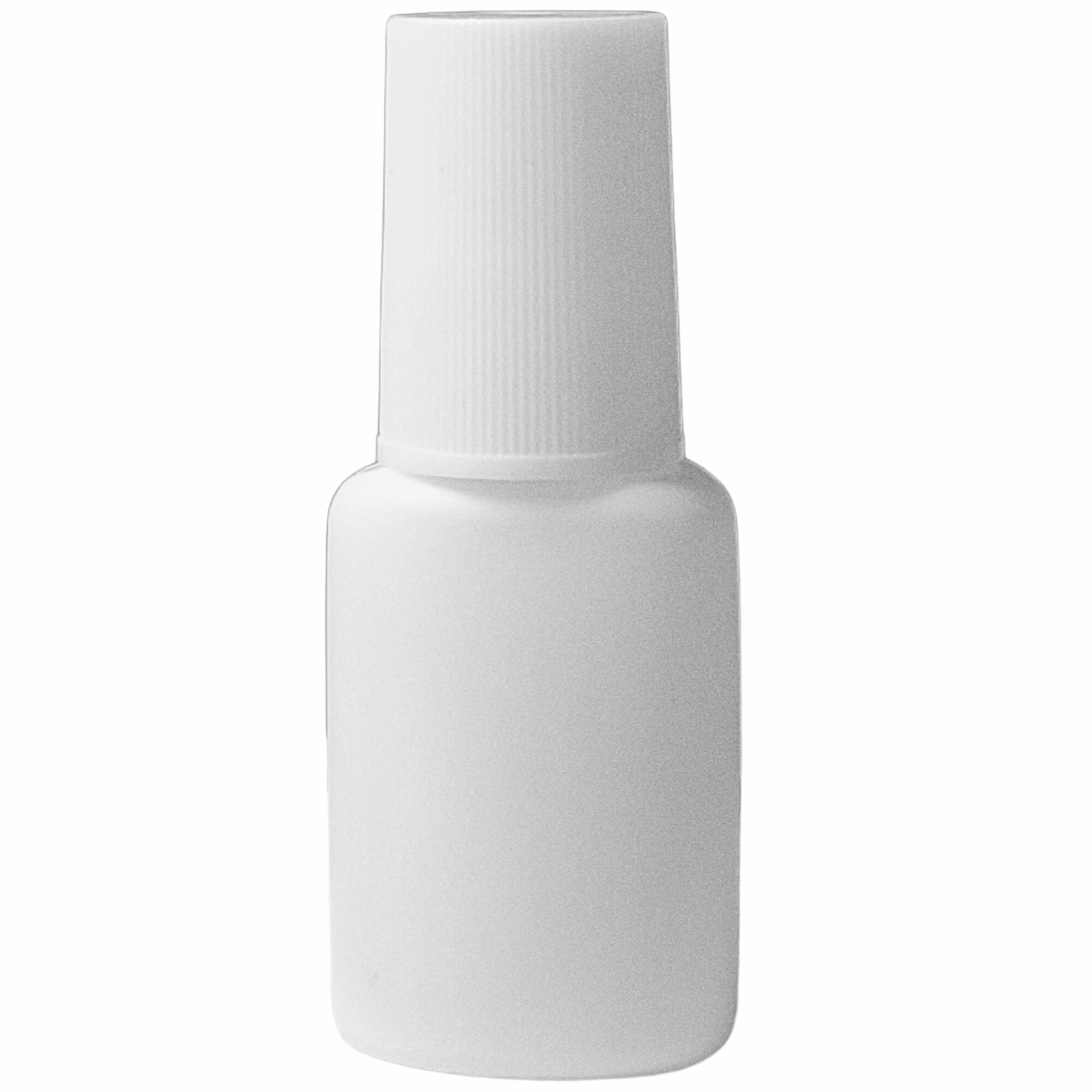 Leere Flasche mit eingebautem Pinsel für Ber-Fix Industriekleber