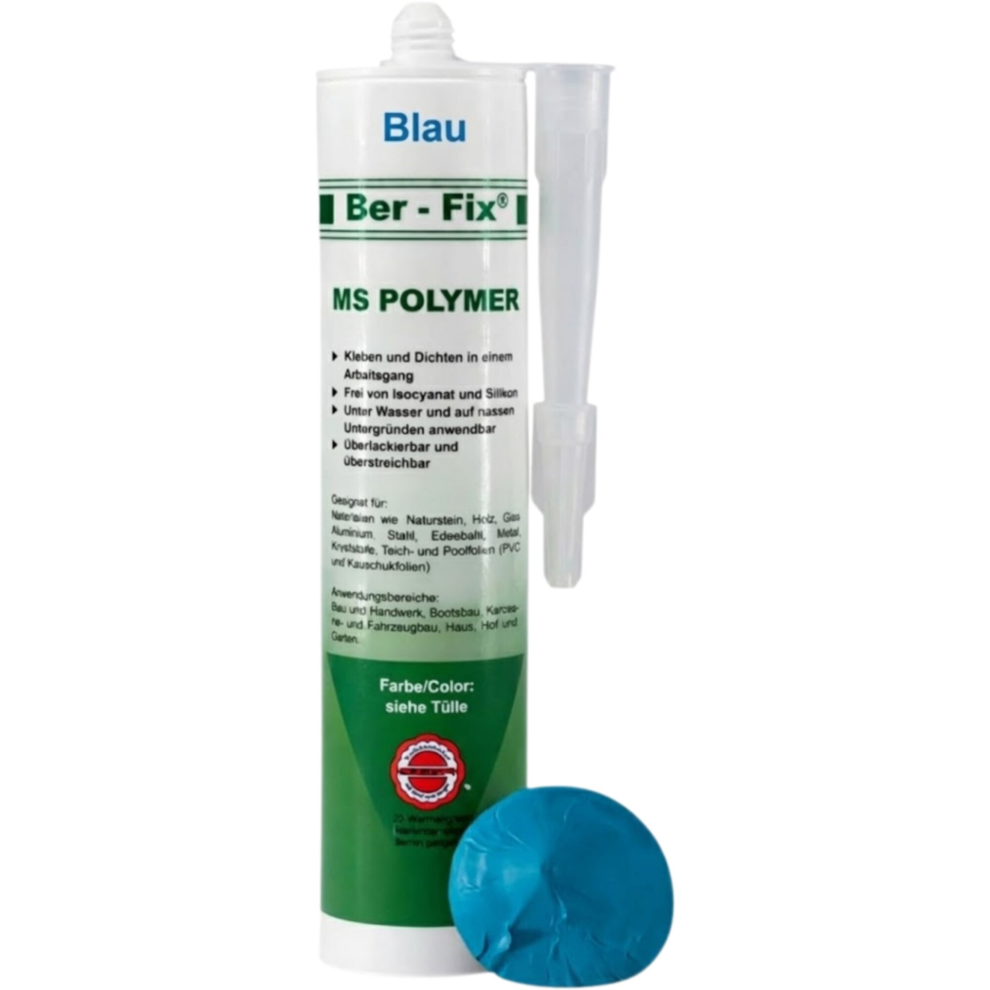 Ber-Fix® MS Polymer Blau – Poolkleber,...