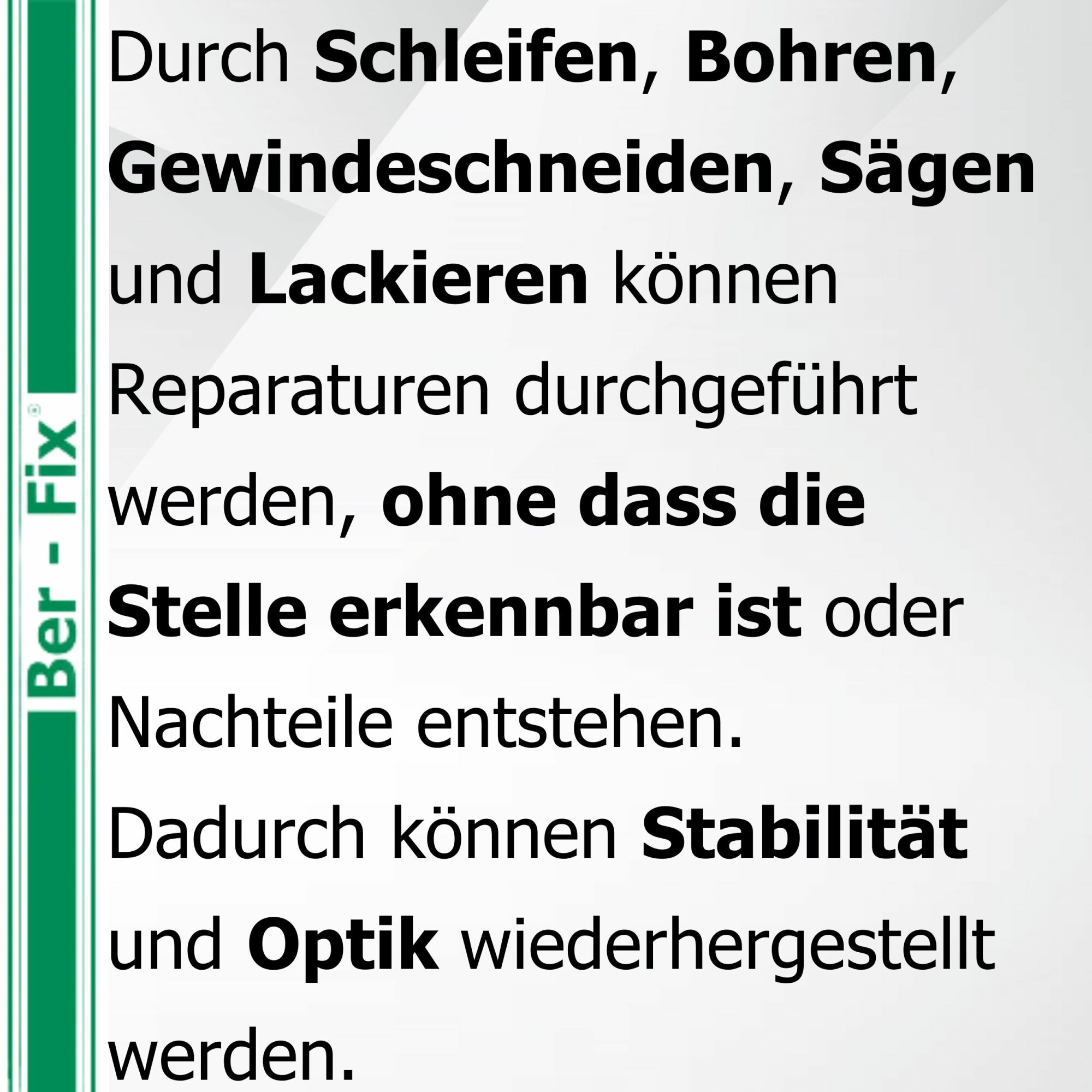 Ber-Fix® Flüssigmetall 12 × 50g – metallgefüllter 2K-Epoxid-Metallkleber für Maschinenbau und Instandhaltung, für 1:1-Dosierpistole und 37 Mischdüsen